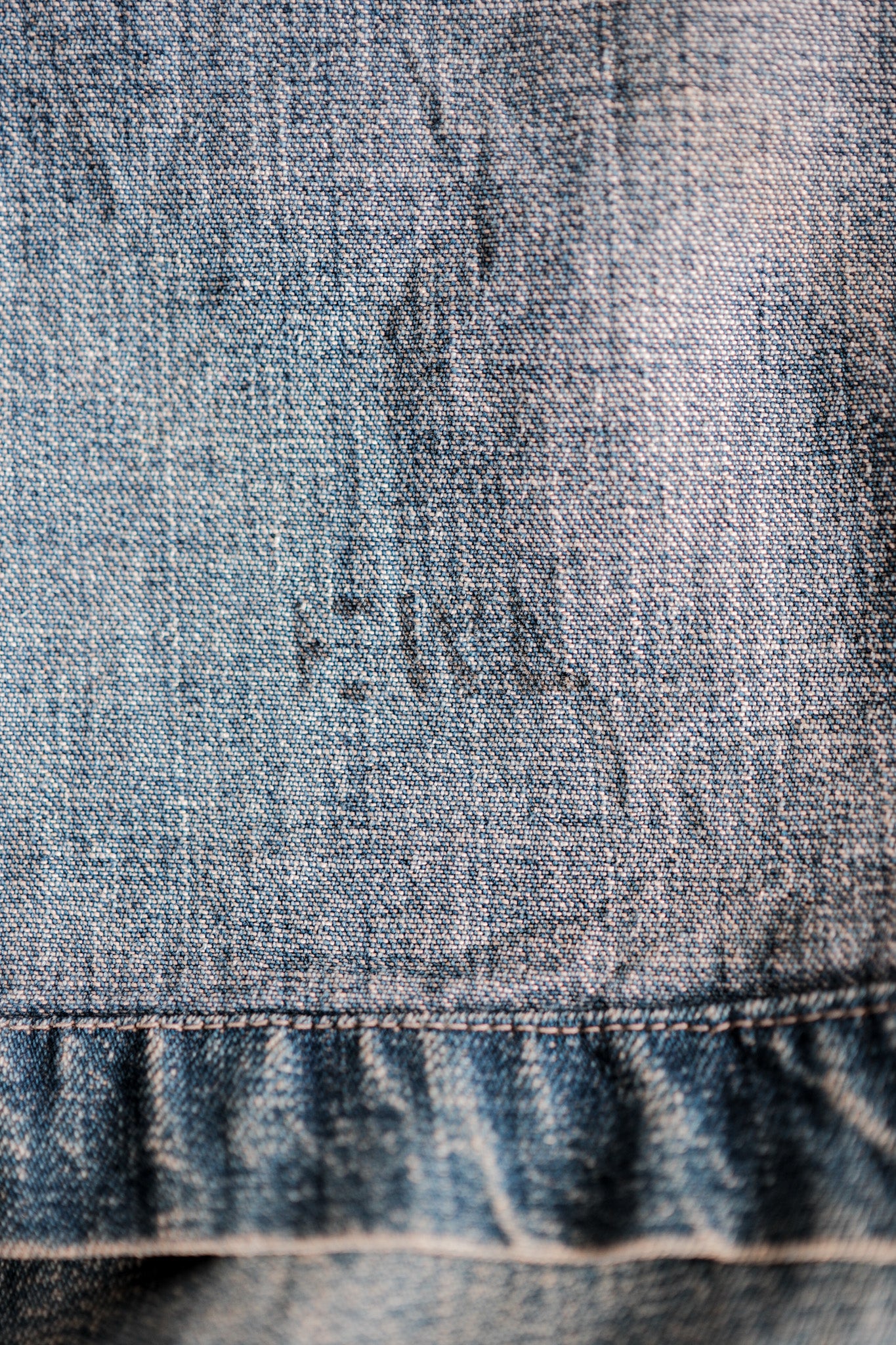 ［~40’s］WWⅡ U.S.NAVY Shawl Collar Denim Coverall