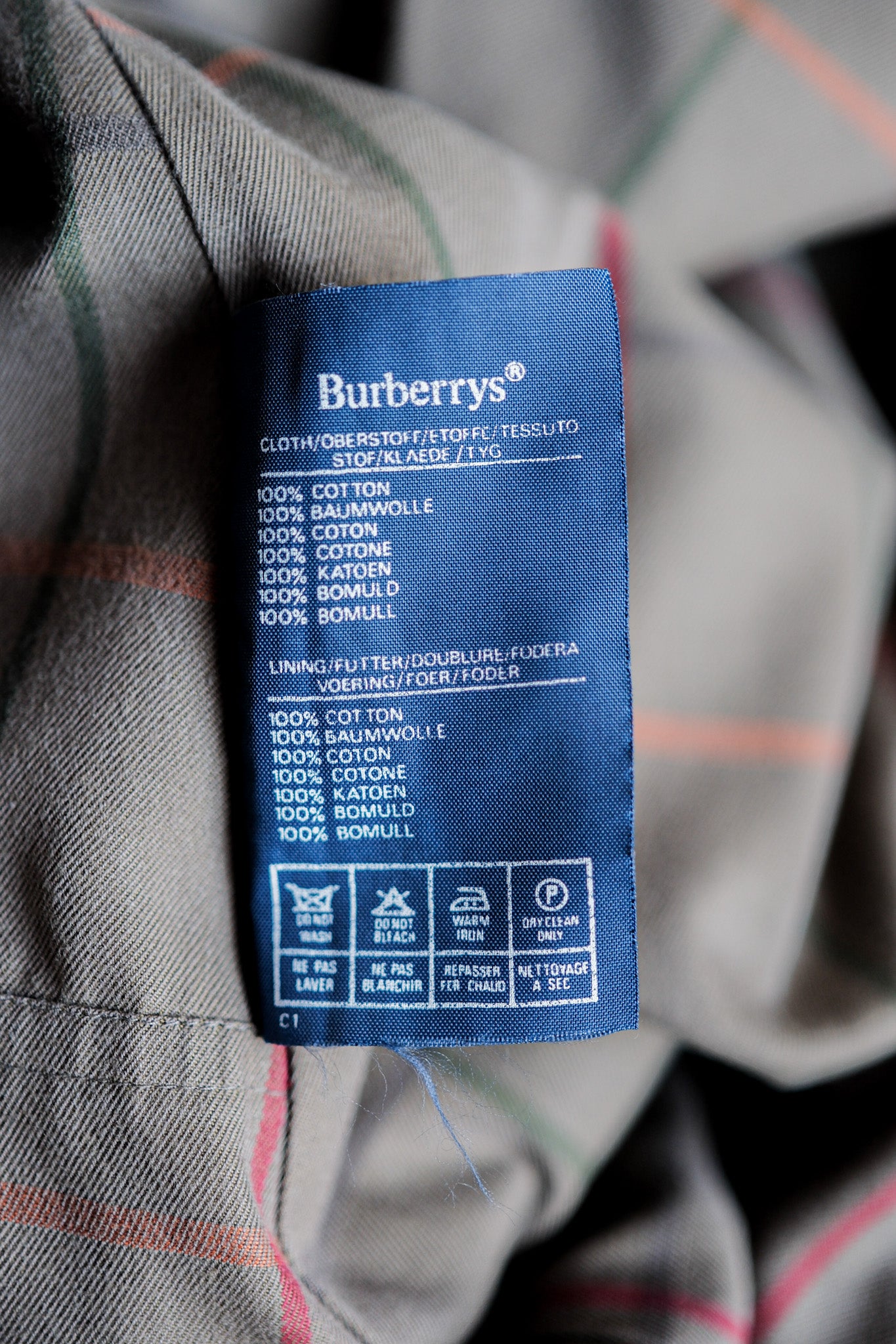 ［~70's］Vintage Burberrys Single Raglan Rider Coat C100 With Liner Size.52RL "TAMAMUSHI"