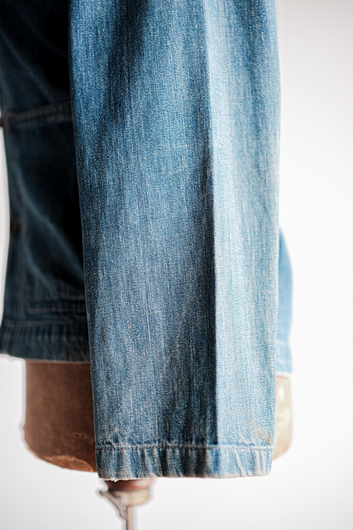 ［~40’s］WWⅡ U.S.NAVY Shawl Collar Denim Coverall