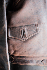 [~ 40's] แจ็คเก็ตหนังประเภท Hartmann Vintage Hartmann