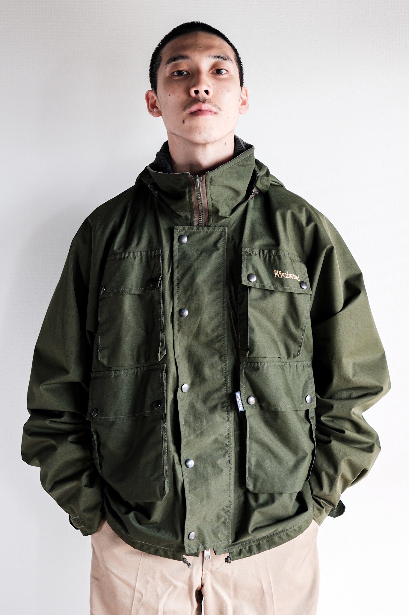 【~90's】British Vintage AQUATEX Fishing Jacket Size.XL "Wychwood"