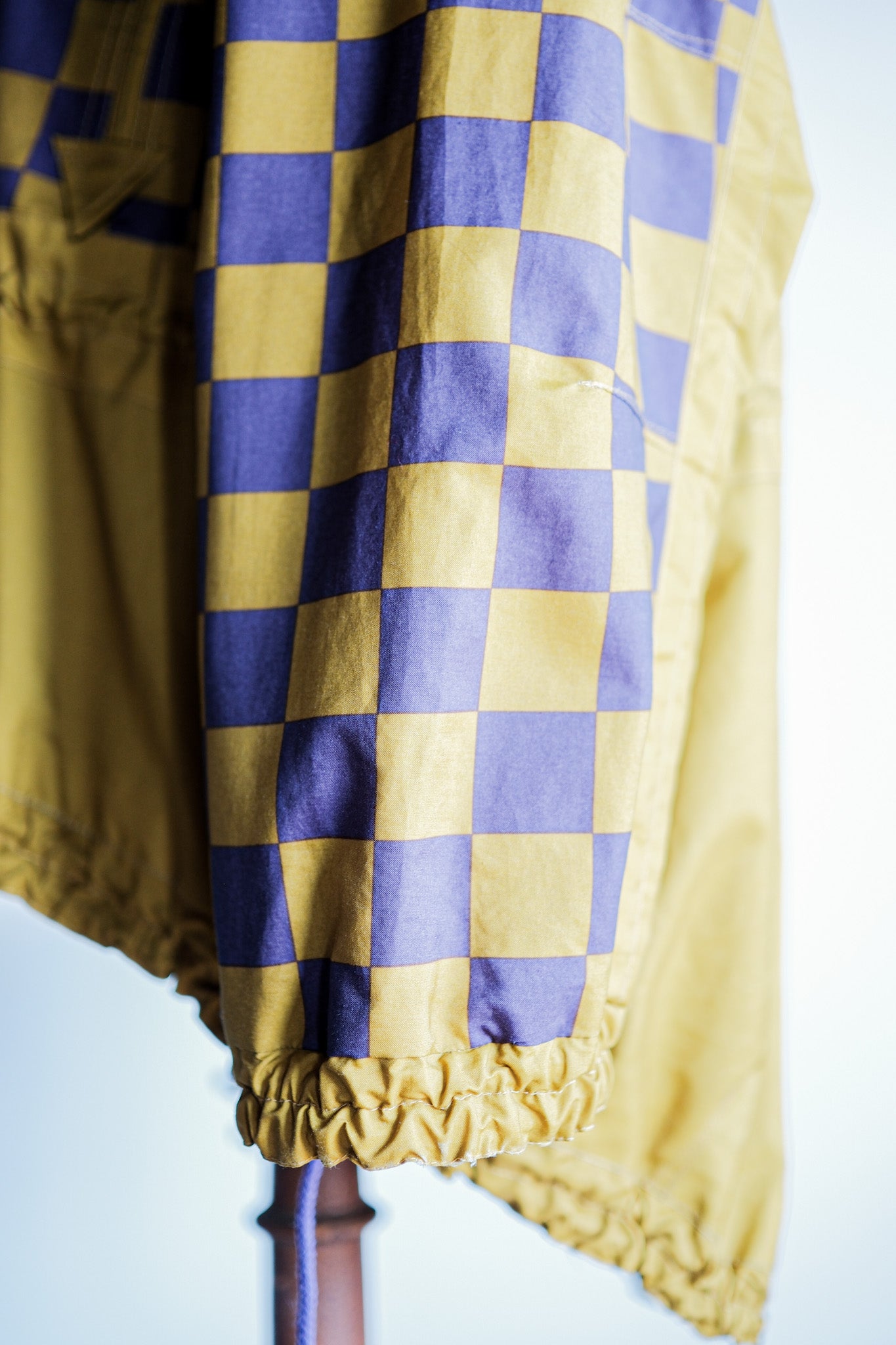 【~80's】German Vintage Checkerboard Anorak Parka