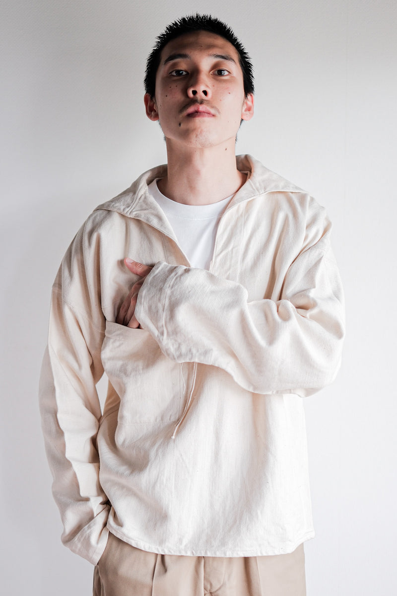 [~ 40's] ชาวเยอรมันกองทัพเรือ HBT Sailor Smock "KM"