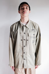 [~ 40's] WWⅱS.C P-44 HBT Jacket "Paint Hand Paint"