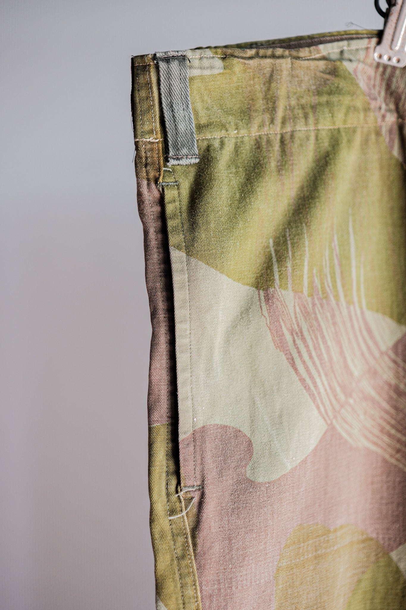 ［~50's］Belgium Army Brushstroke Camouflage Airborne Pants Size.6 "Remake" "Early Type"
