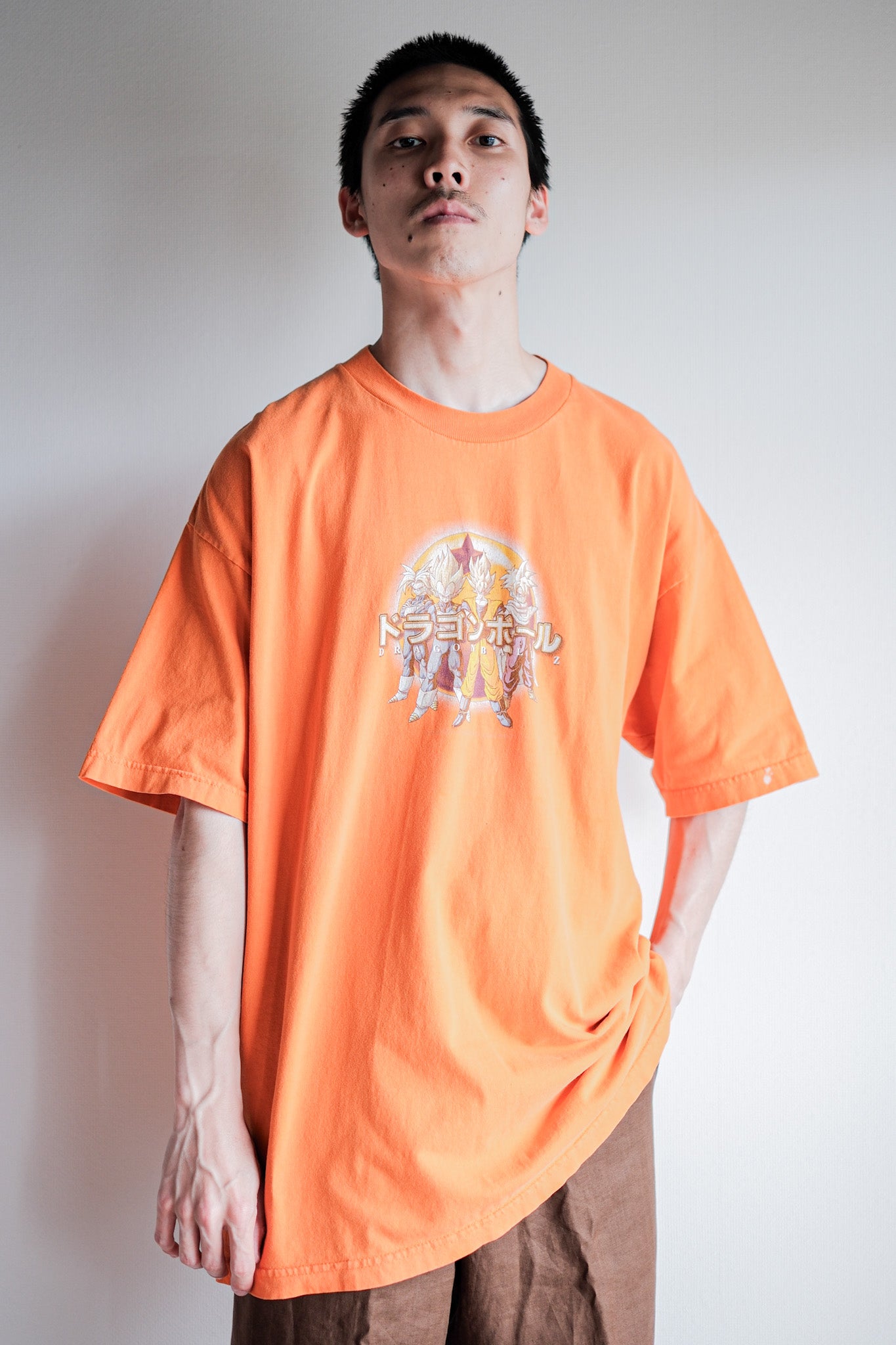 [~ 90's] Vintage Anime Print T-Shirt Size.xl "Dragon Ball" "Made in U.S.A."