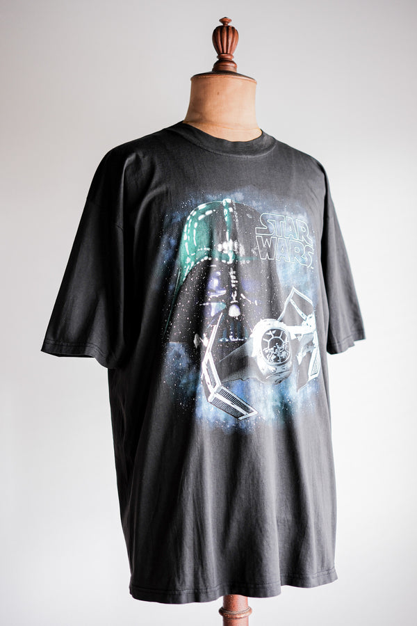 [〜90年代]復古電影印刷T卹尺寸.xl“星球大戰”