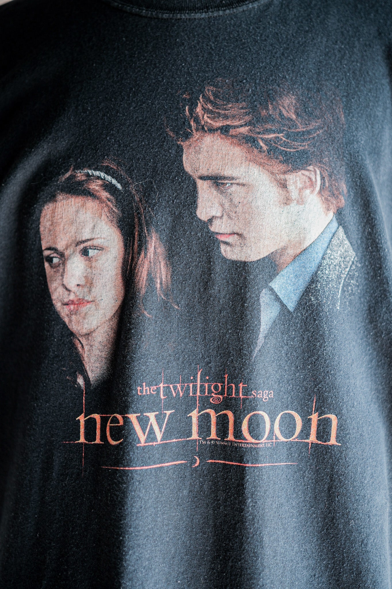 [~ 00 's] 빈티지 영화 프린트 티셔츠 크기 .xl "The Twilight Saga"