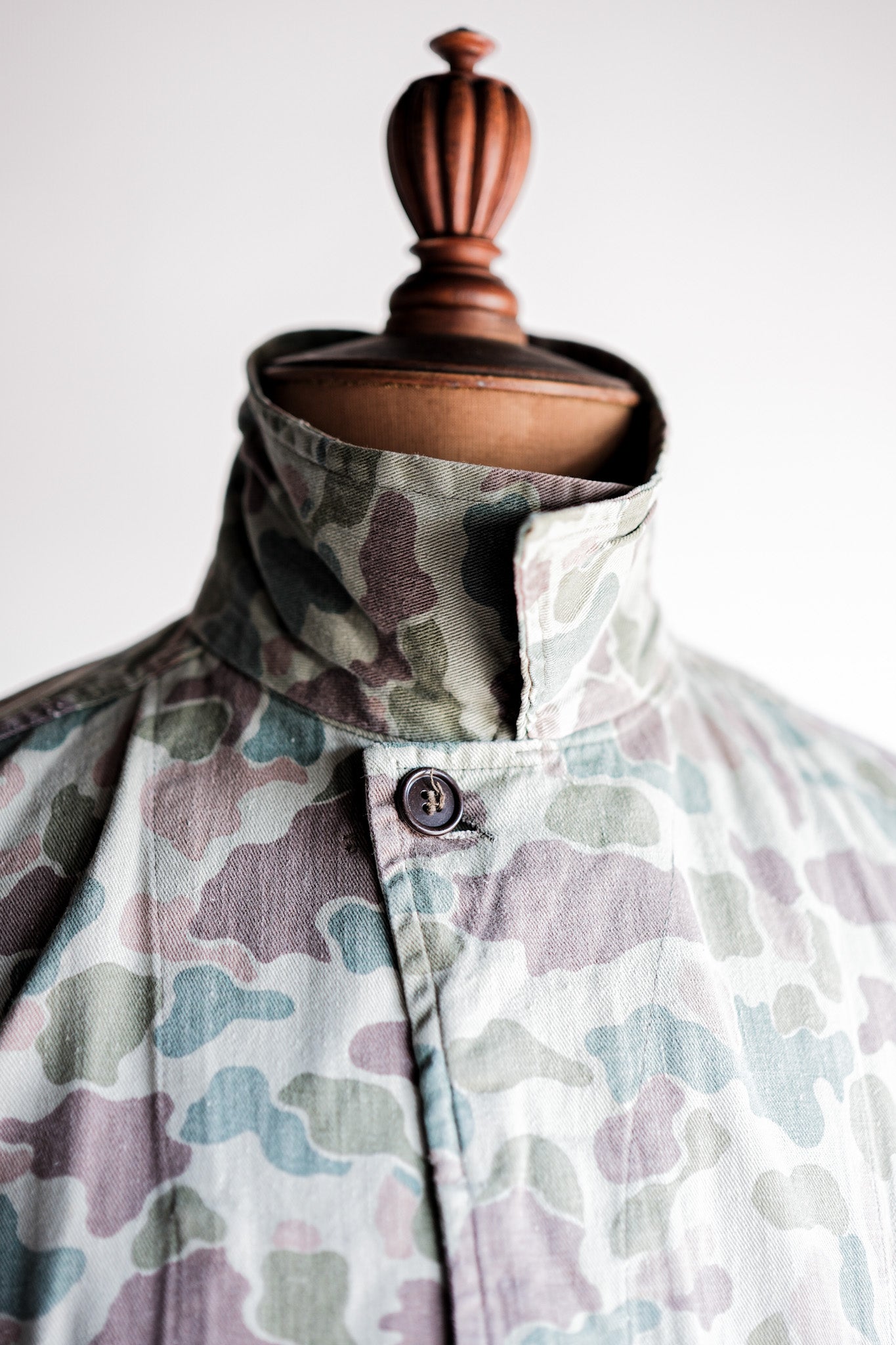 ［~50's］Dutch Army Frogskin Camouflage Field Jacket Size.52