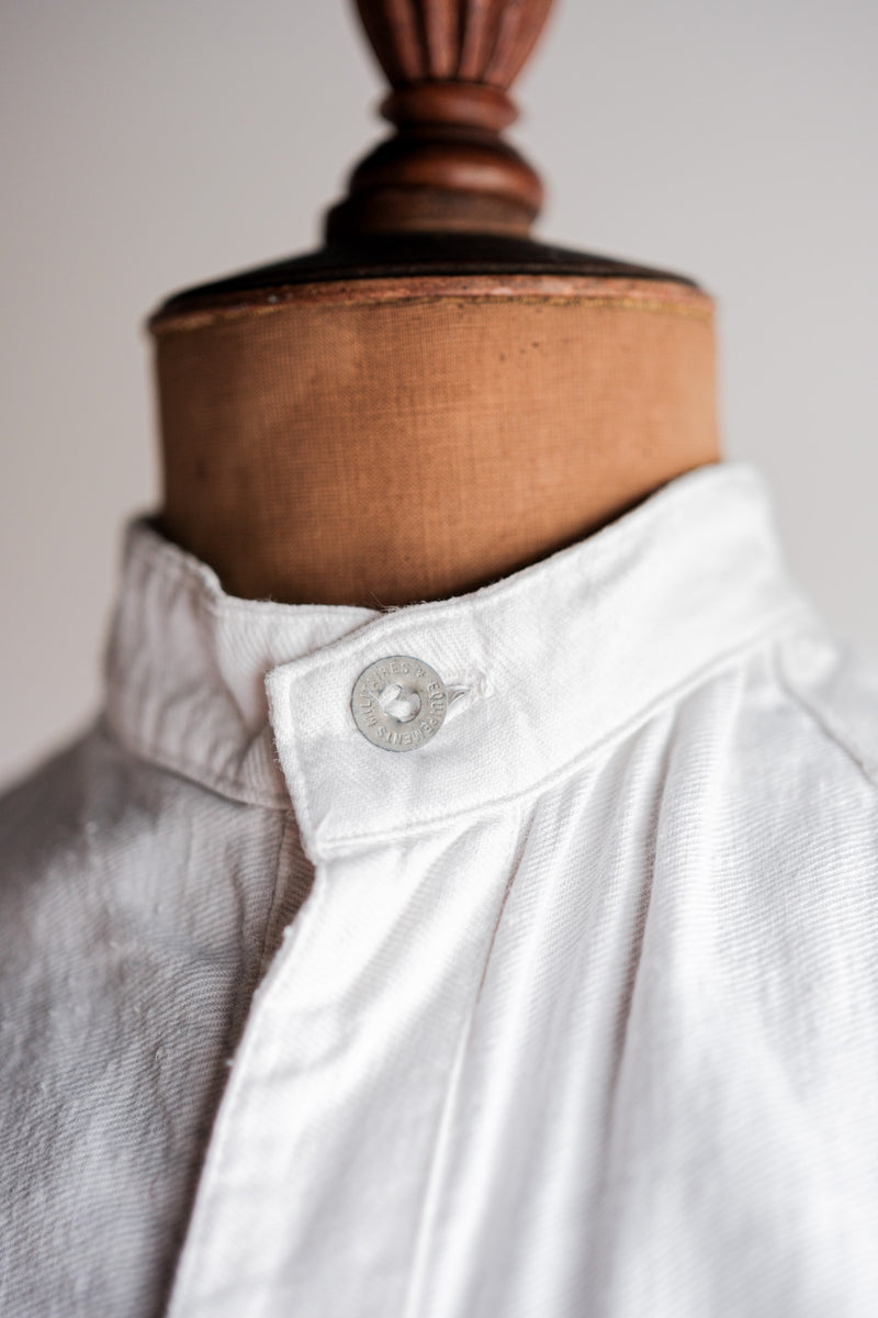 [~30's] เสื้อแจ็คเก็ต French Army Cotton Twill Burgeron
