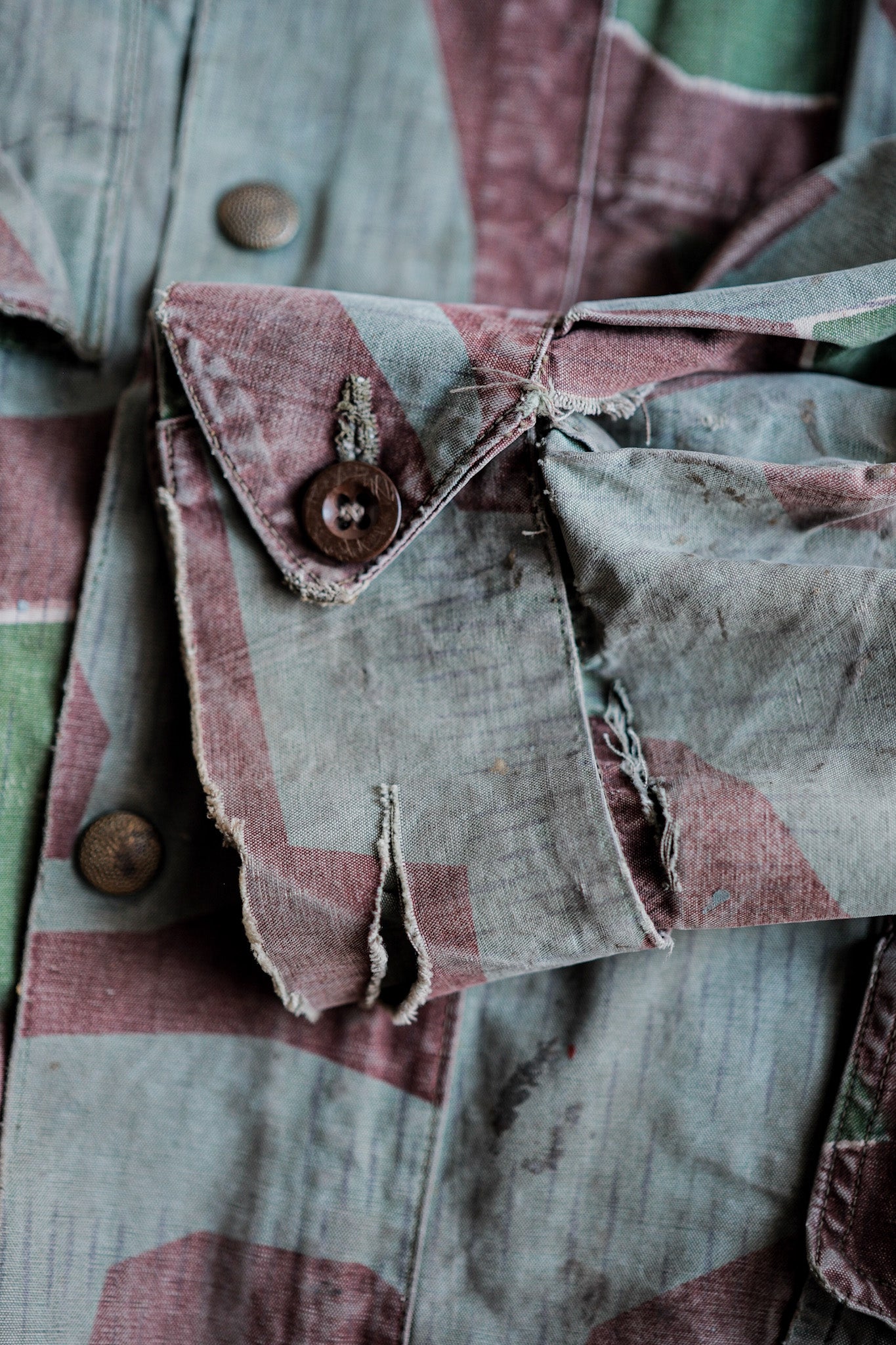 ［~50's］German Army Splinter Camouflage Paratrooper Jacket