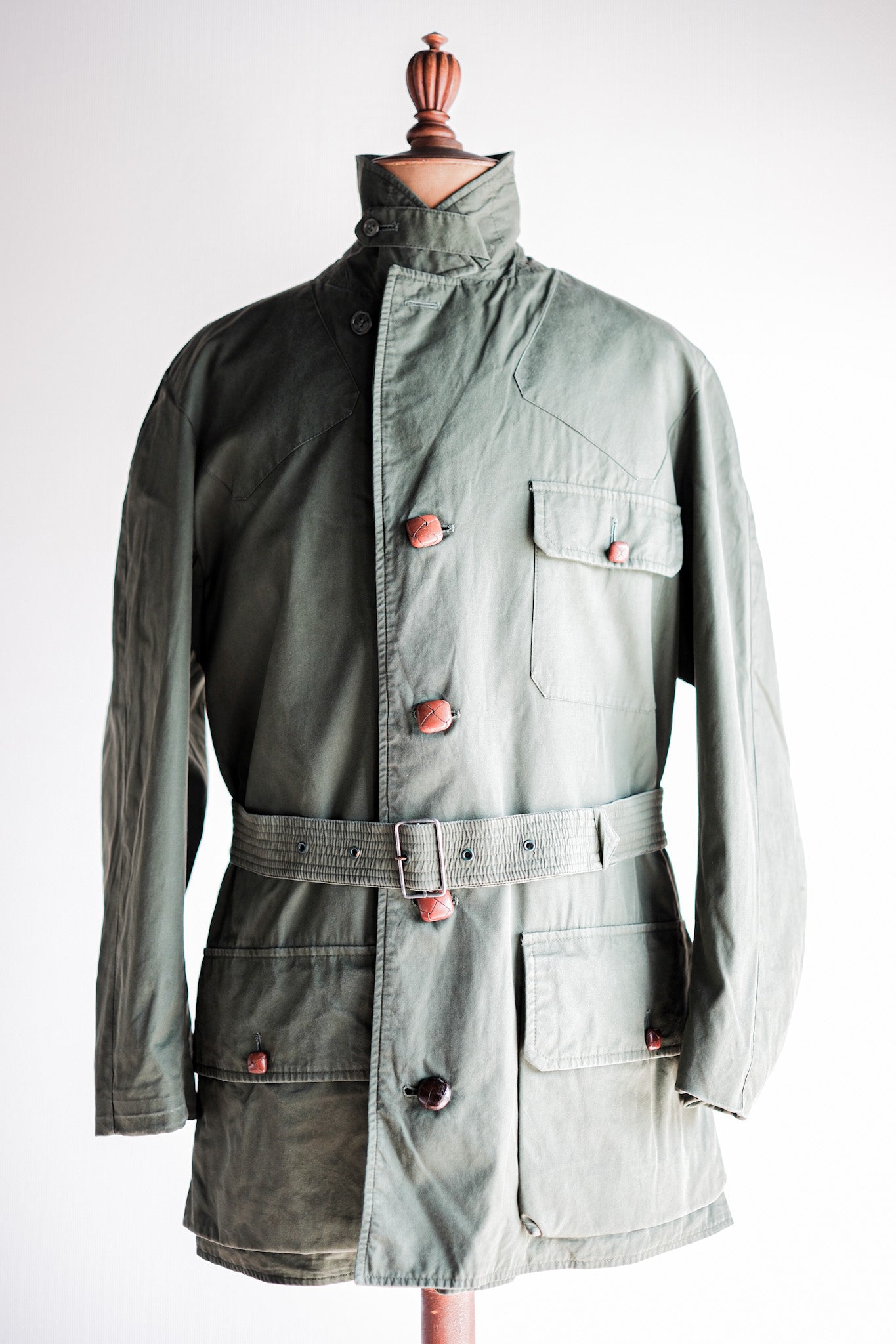 60's】Vintage Grenfell Shooter Jacket Size.42 “Mountain Tag”