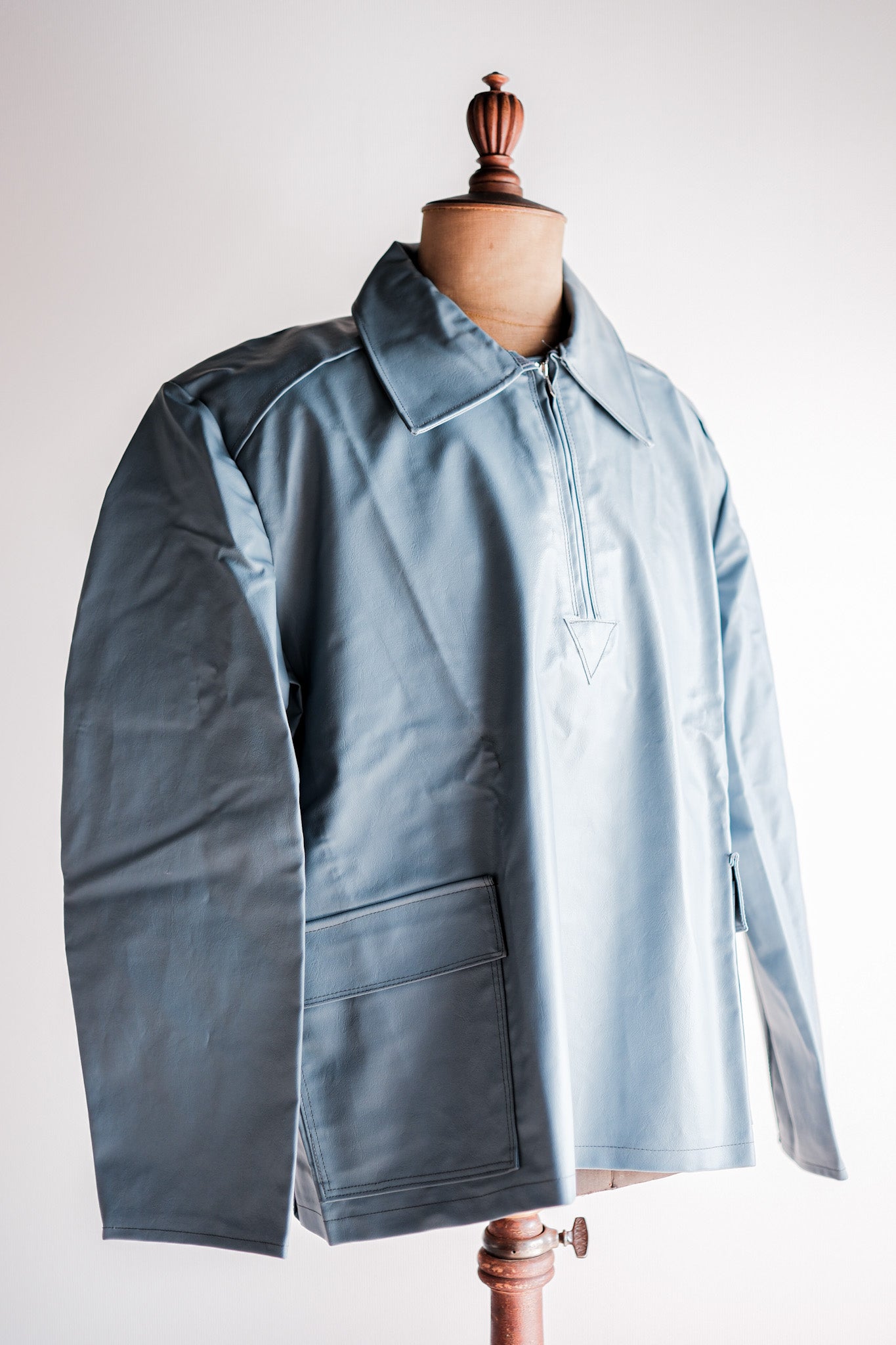 【~60's】German Army Half Zip Smock "Dead Stock"