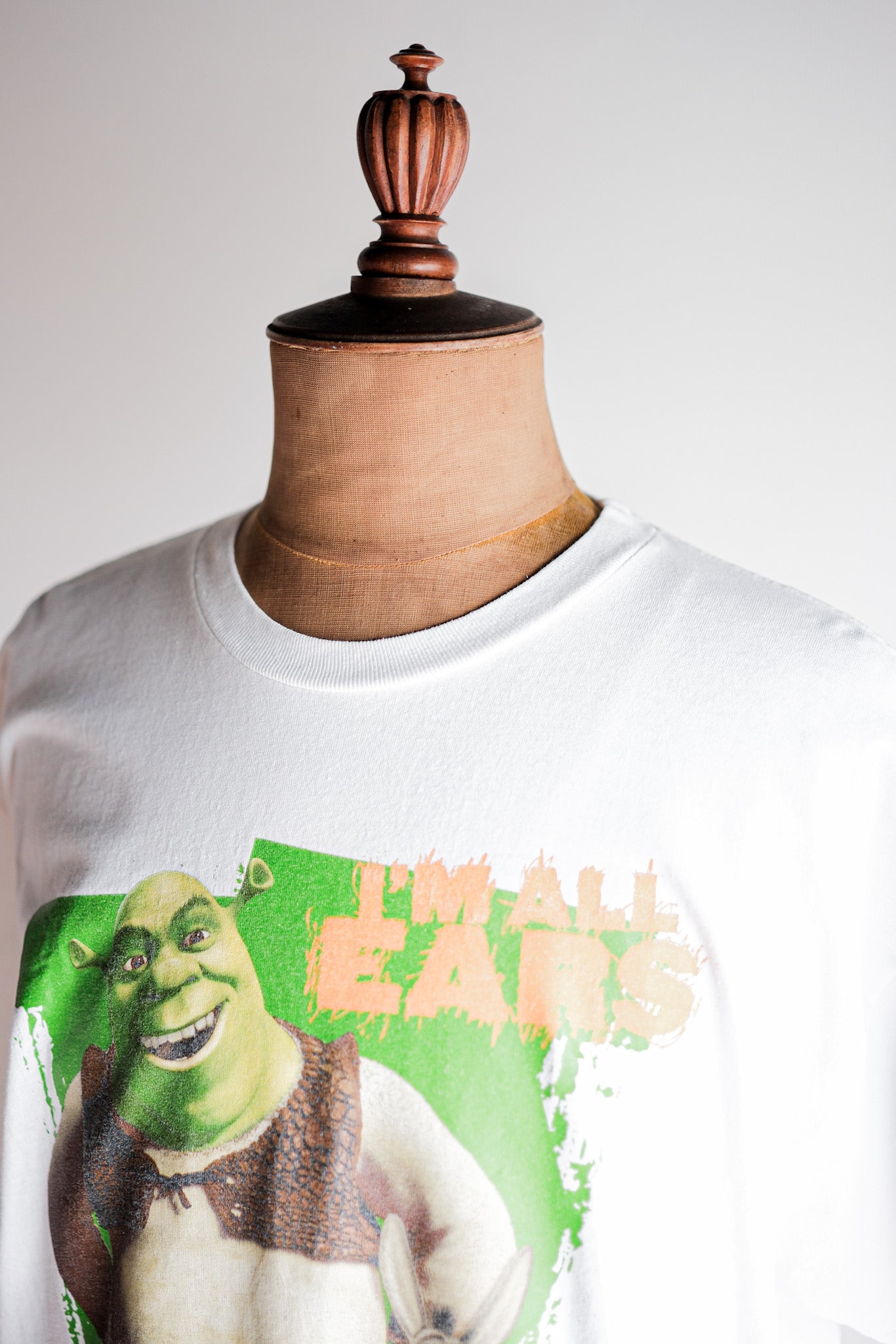 [~ 00's] เสื้อยืดพิมพ์ภาพยนตร์วินเทจขนาด xl "Shrek 2"