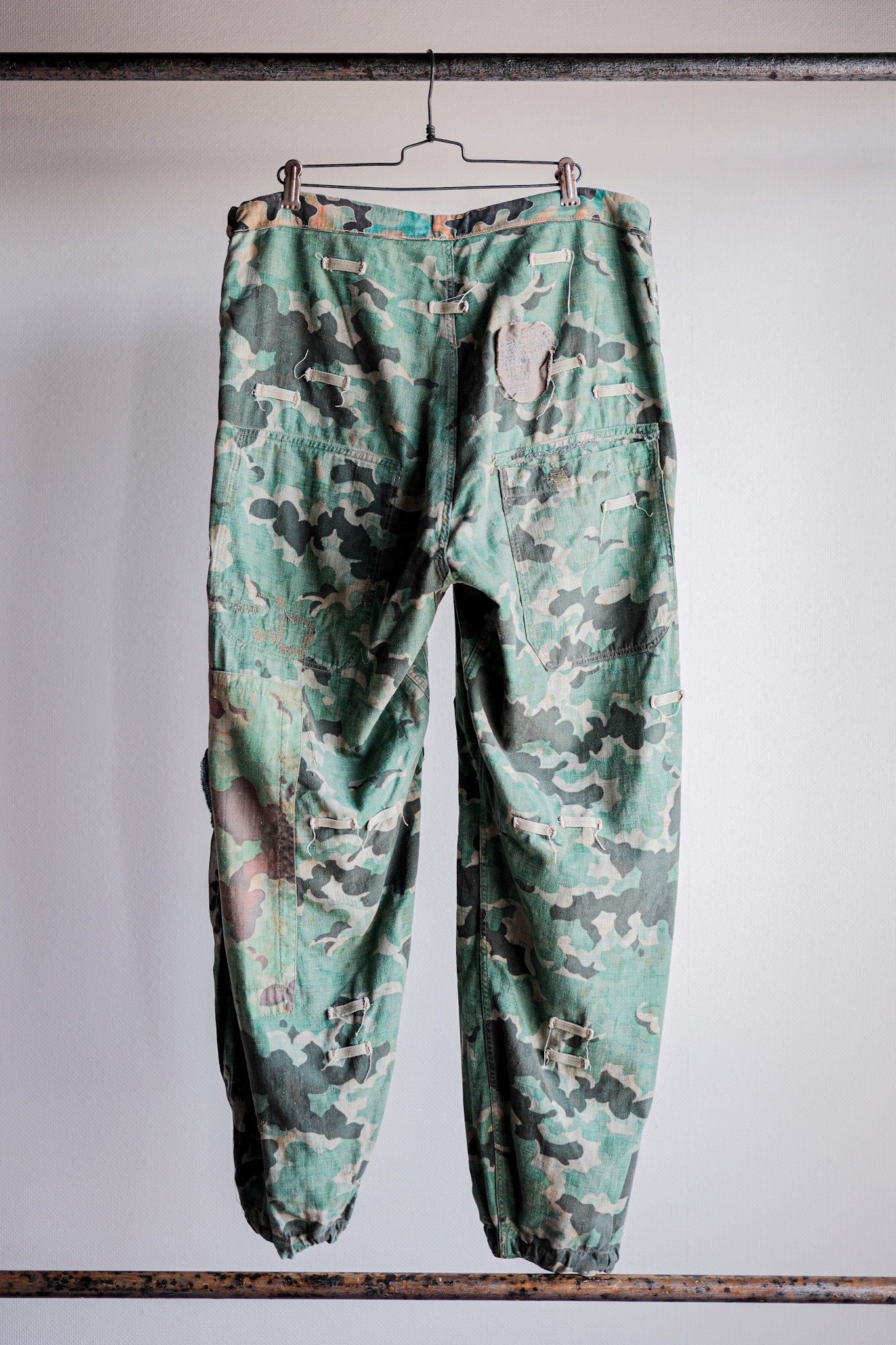 ［~50's］Czechoslovakian Army Dubaky Camouflage Reversible Trousers