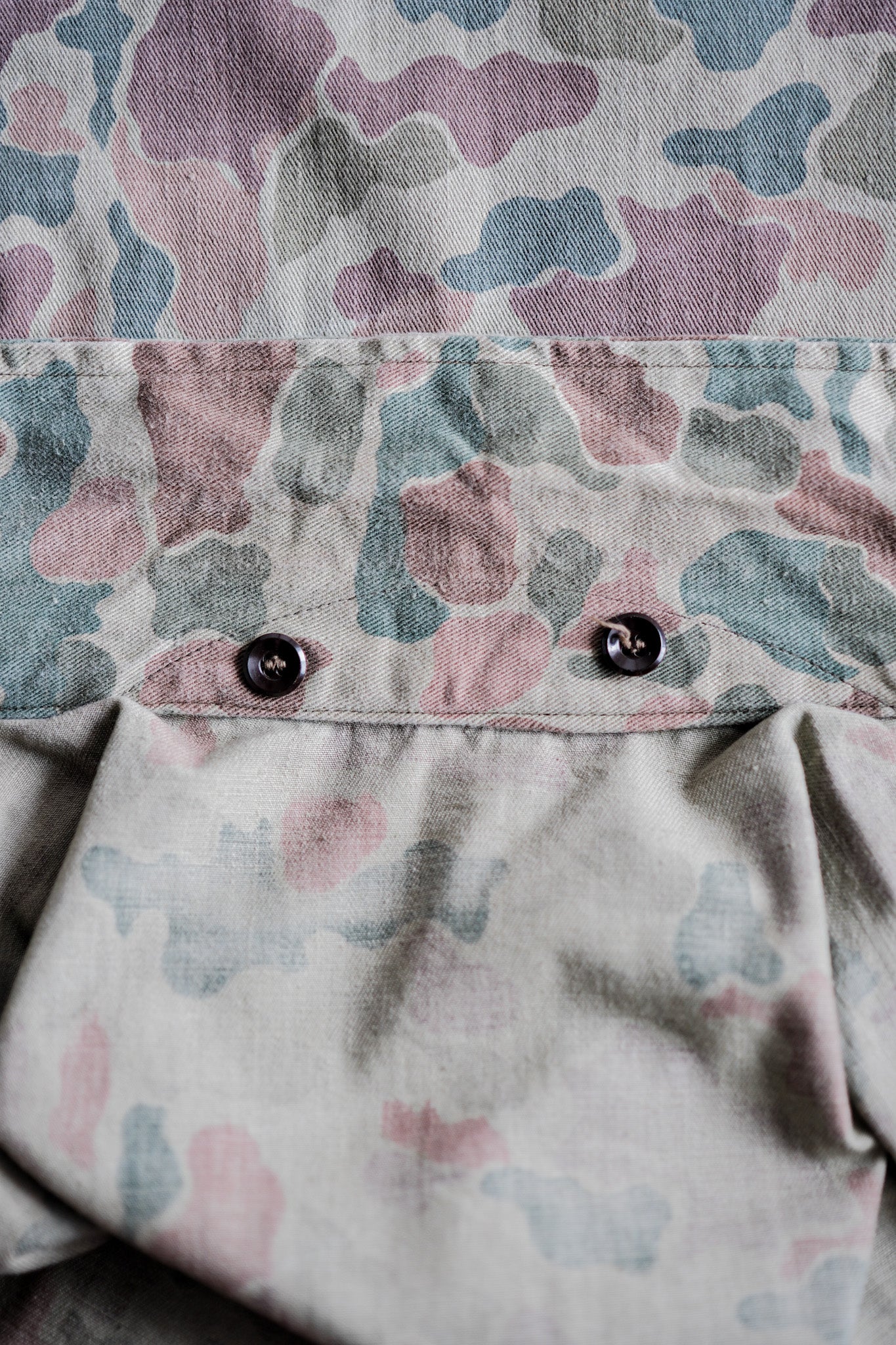 ［~50's］Dutch Army Frogskin Camouflage Field Jacket Size.46