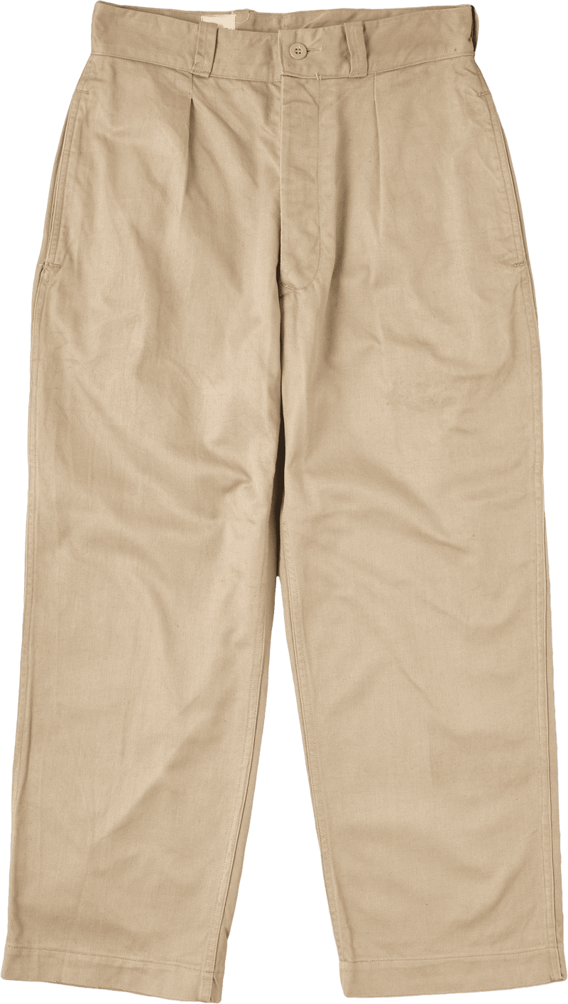 【~50's】French Army M52 Chino Trousers Size.21