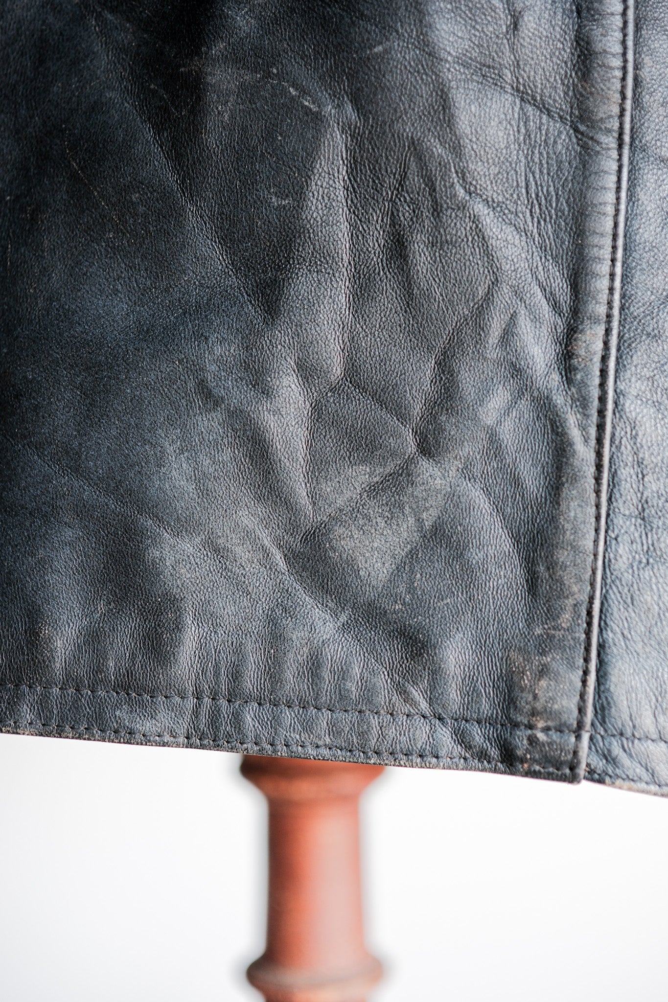［~60's］French Vintage Le Corbusier Leather Work Jacket Size.56