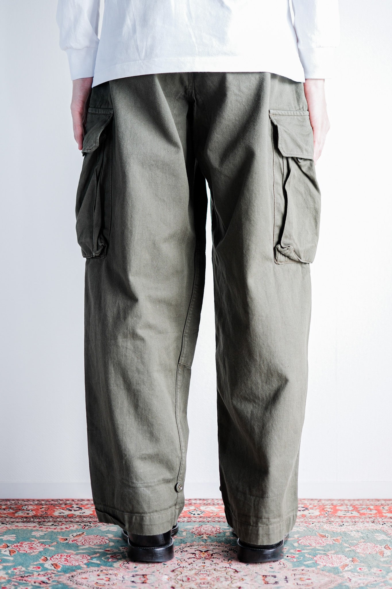 ［~60's］French Army M47 Field Trousers Size.21
