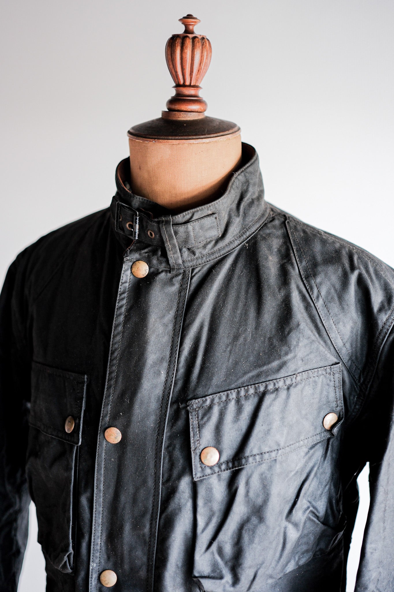 [~ 60's] Jacket vintage Belstaff Waxed "Trialmaster" "Red Label"
