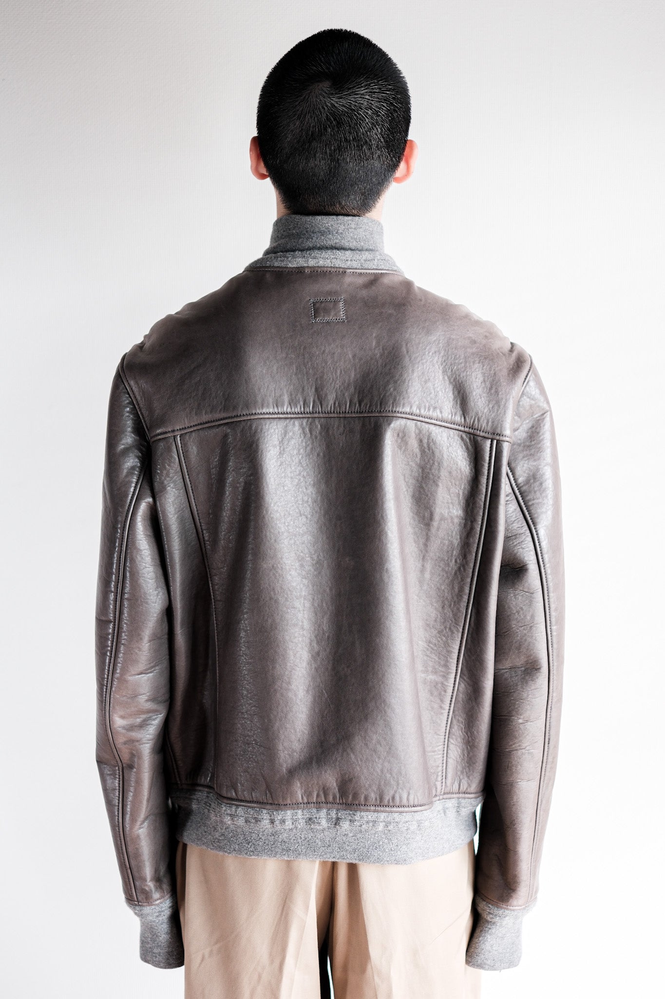 [08AW] Old C.P.P.Pany Leather Jacket Size.50