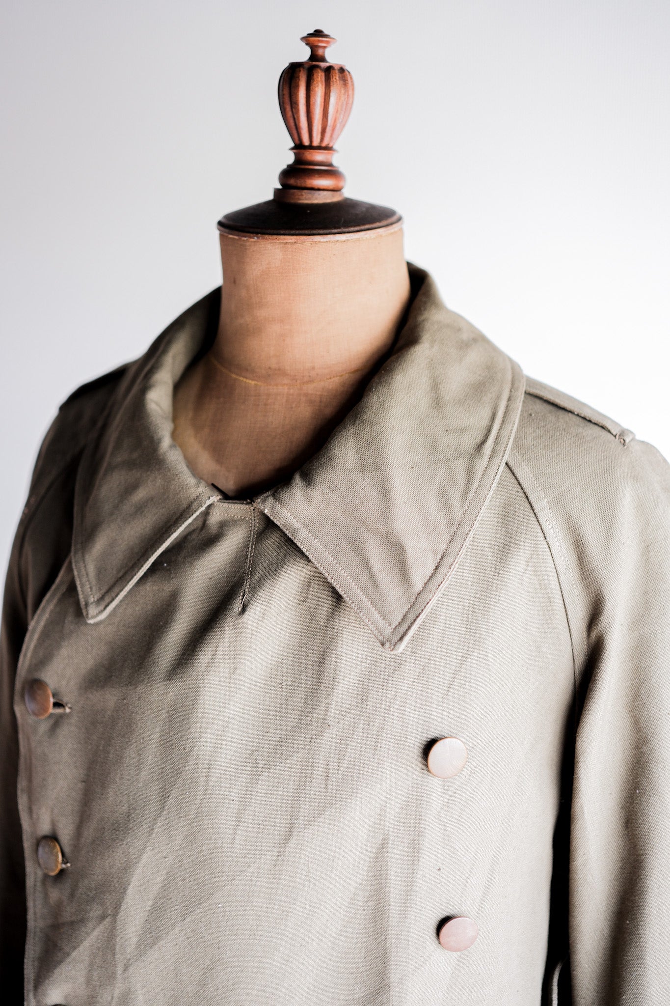 40's】French Army M38 Double Breasted Motorcycle Jacket Size