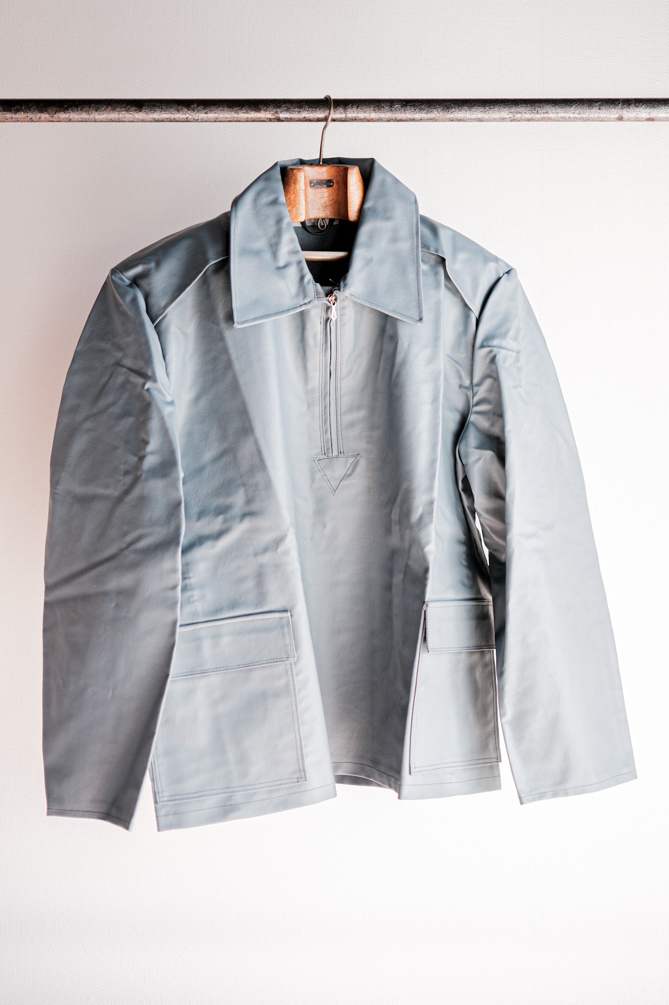 【~60's】German Army Half Zip Smock "Dead Stock"