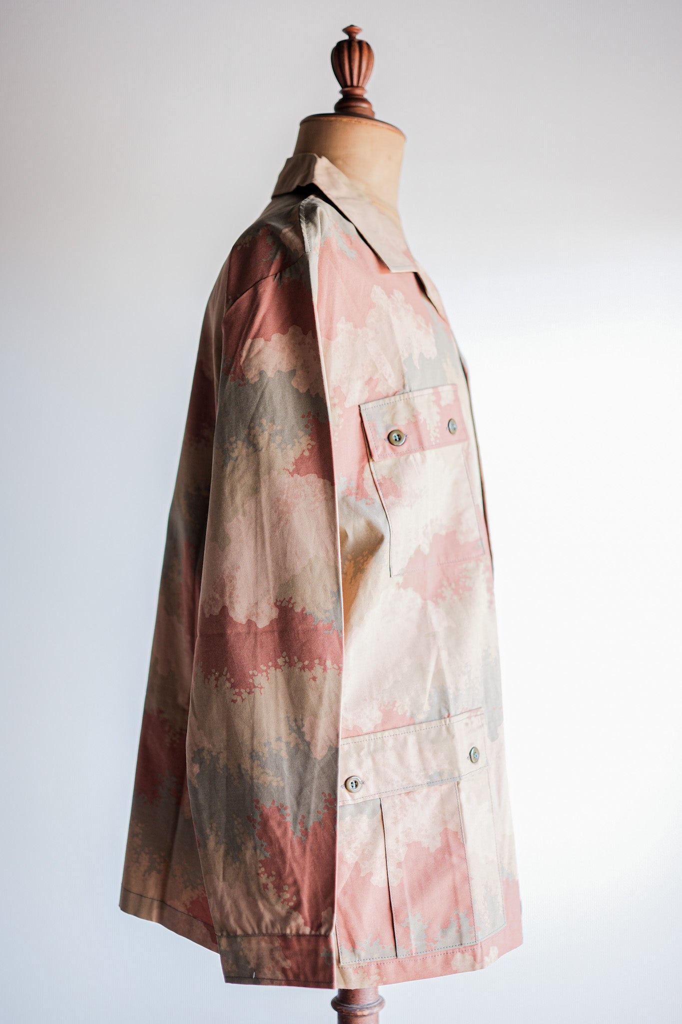 ［~90's］Czechoslovakian Army Desert Pattern Camouflage Field Jacket Size.52 "Test Sample" "Dead Stock"