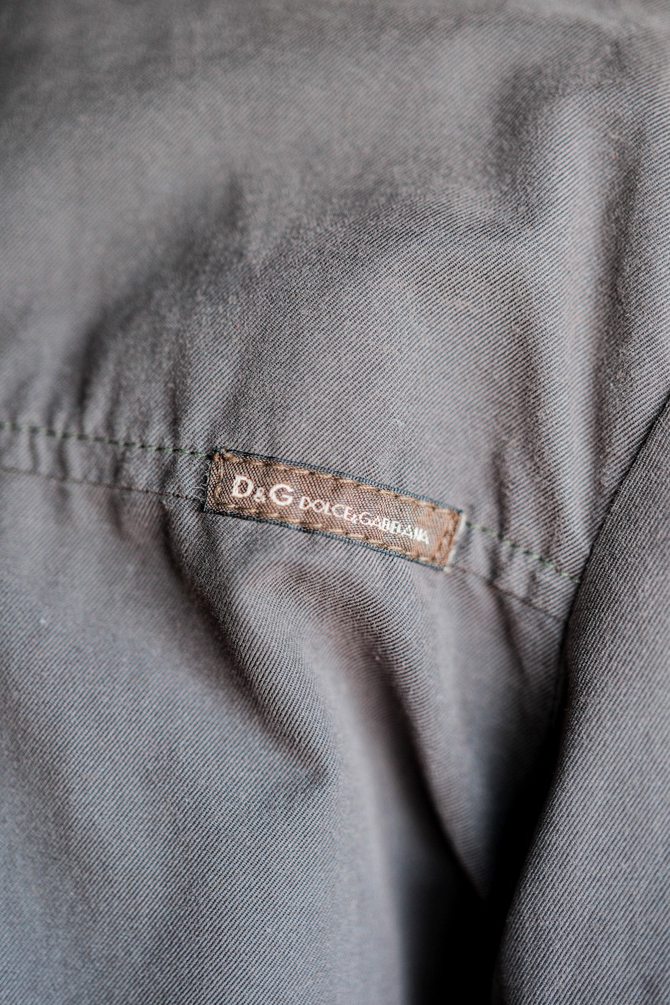 ［~00's］Old DOLCE & GABBANA Zip Up Hooded Jacket Size.L