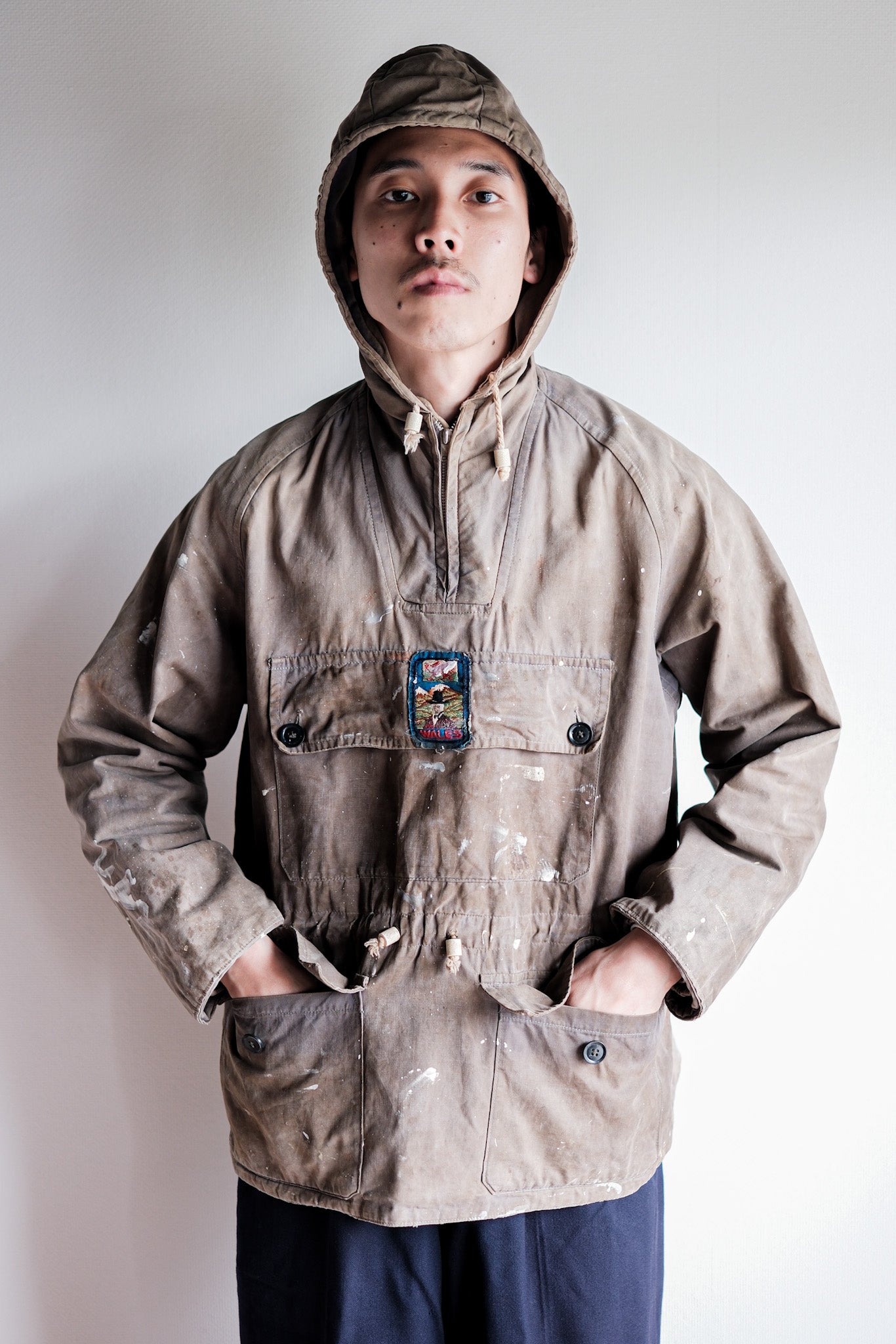 ［~50's］Vintage Belstaff Cotton Smock "Dalesman" "Crazy Paint"