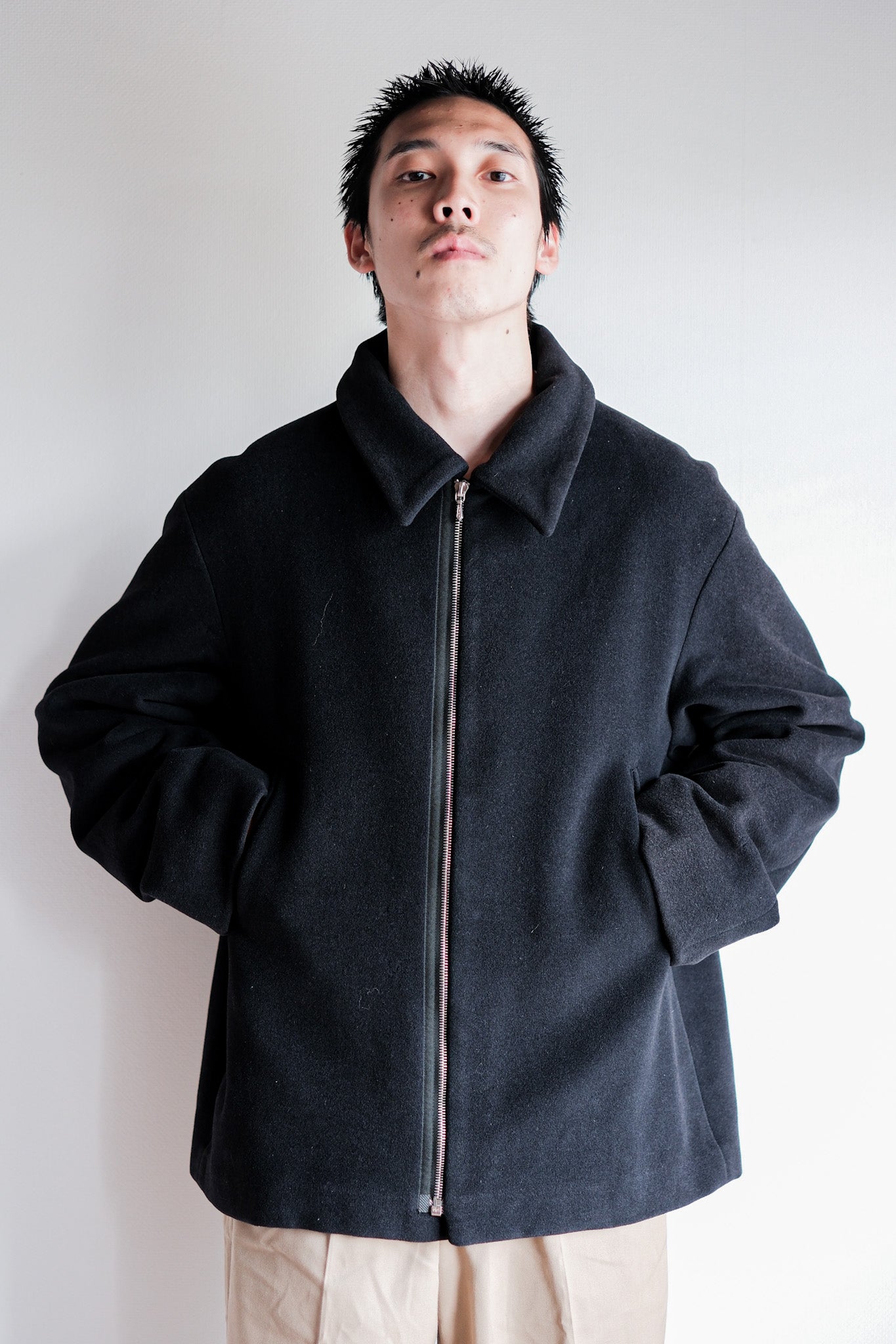 ［~90’s］Old JIL SANDER Wool Blouson Size.38