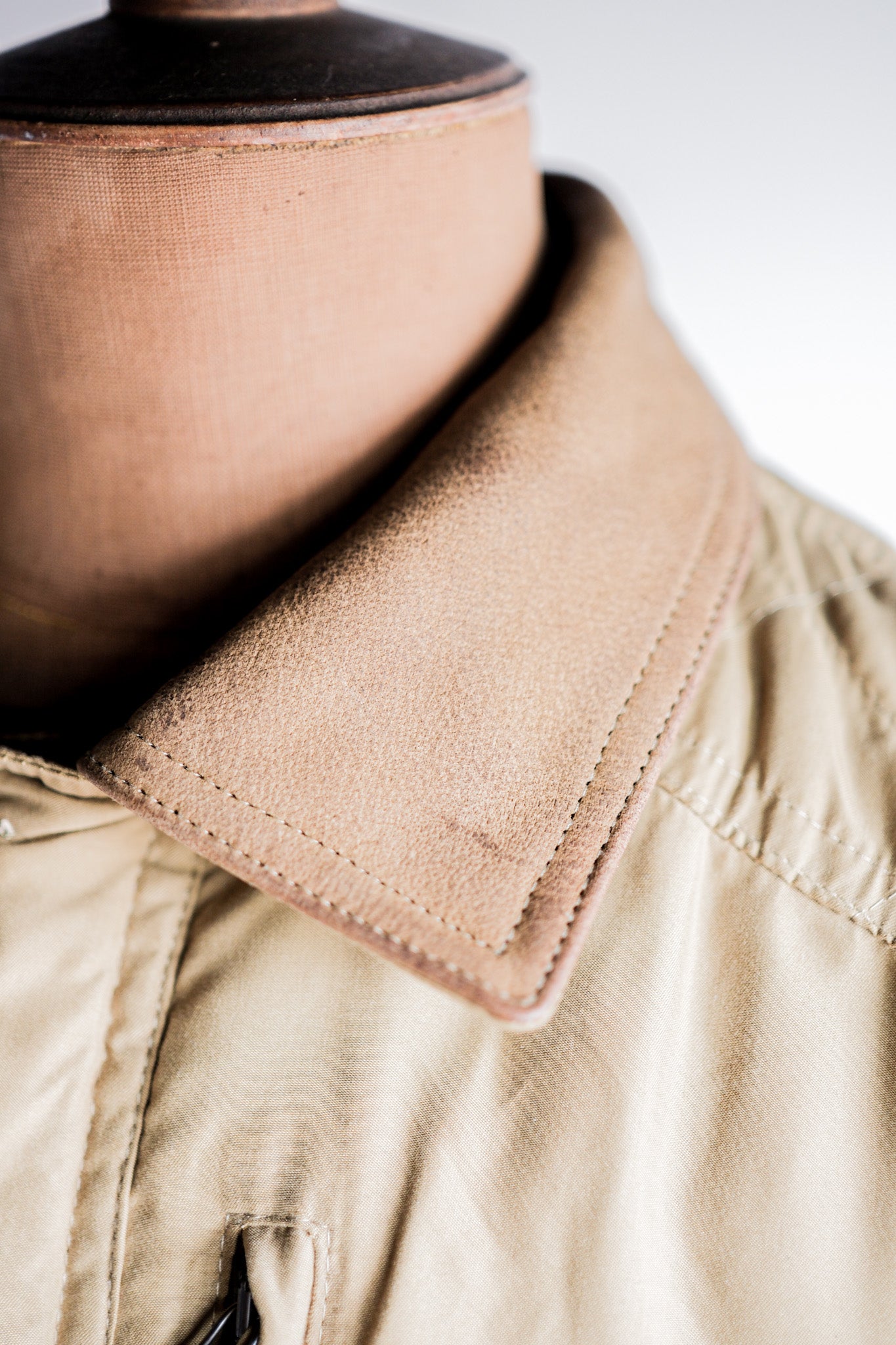 ［~80's］Old Yves Saint Laurent Nylon Quilting Blouson With Chin Strap "Pour Homme"