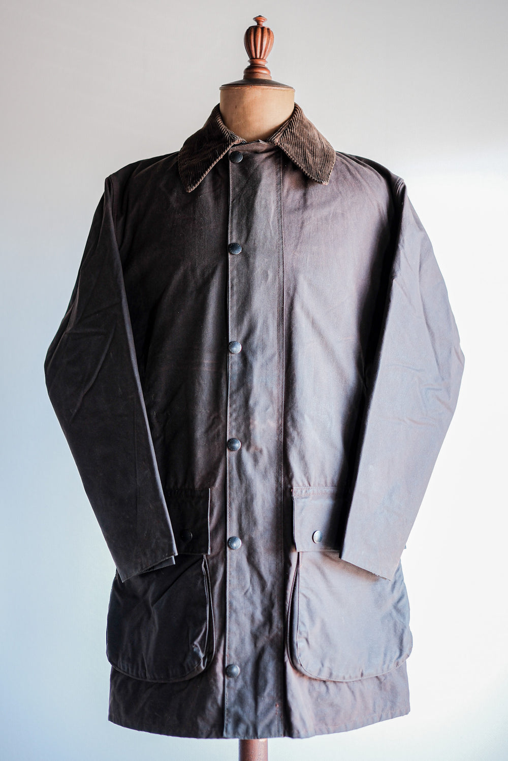 ［~80’s］Vintage Barbour "NORTHUMBRIA" 2 Crest Size.38
