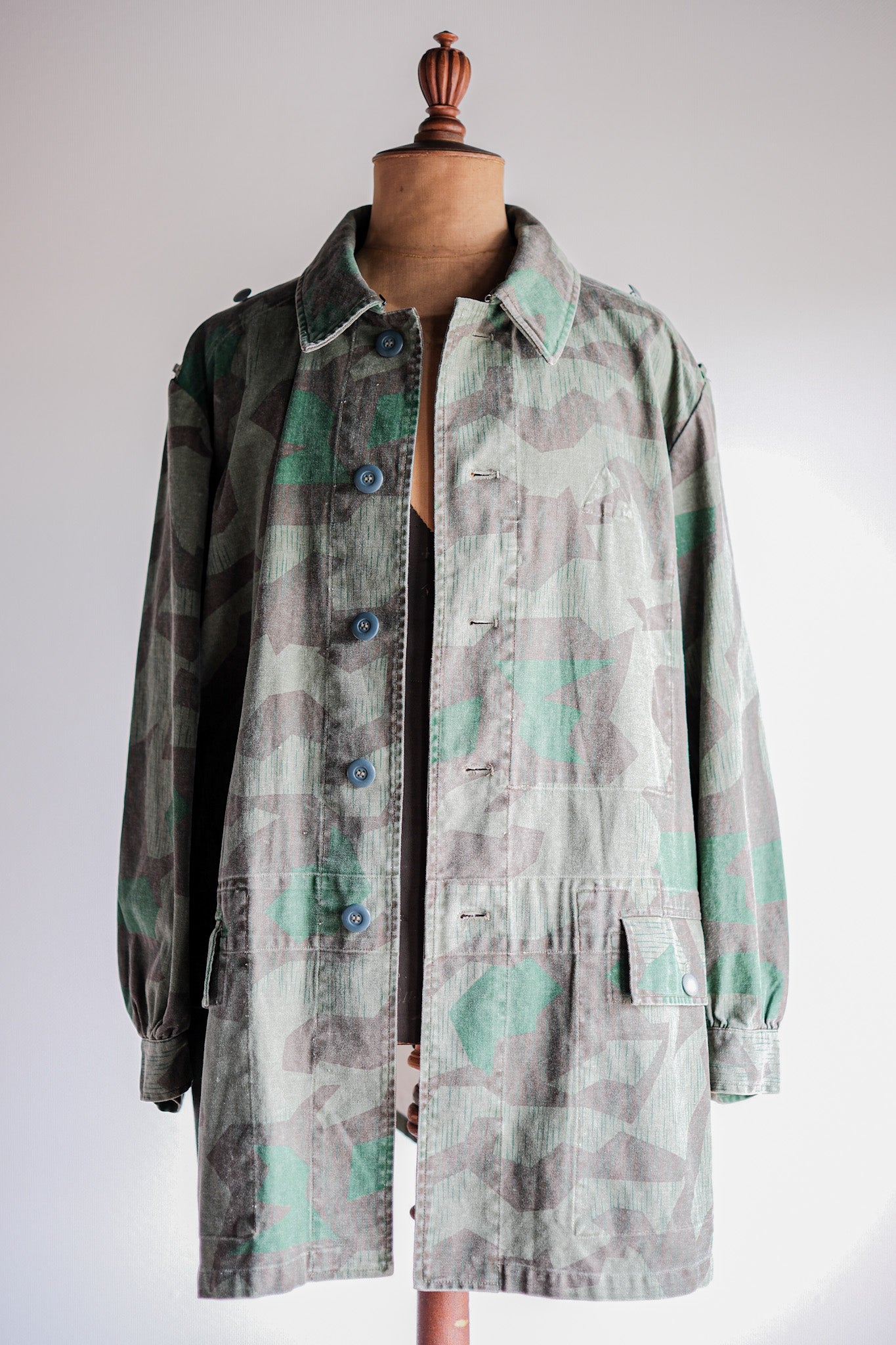 ［~70's］German Army Type Splinter Camouflage Paratrooper Jacket "Reproduction"