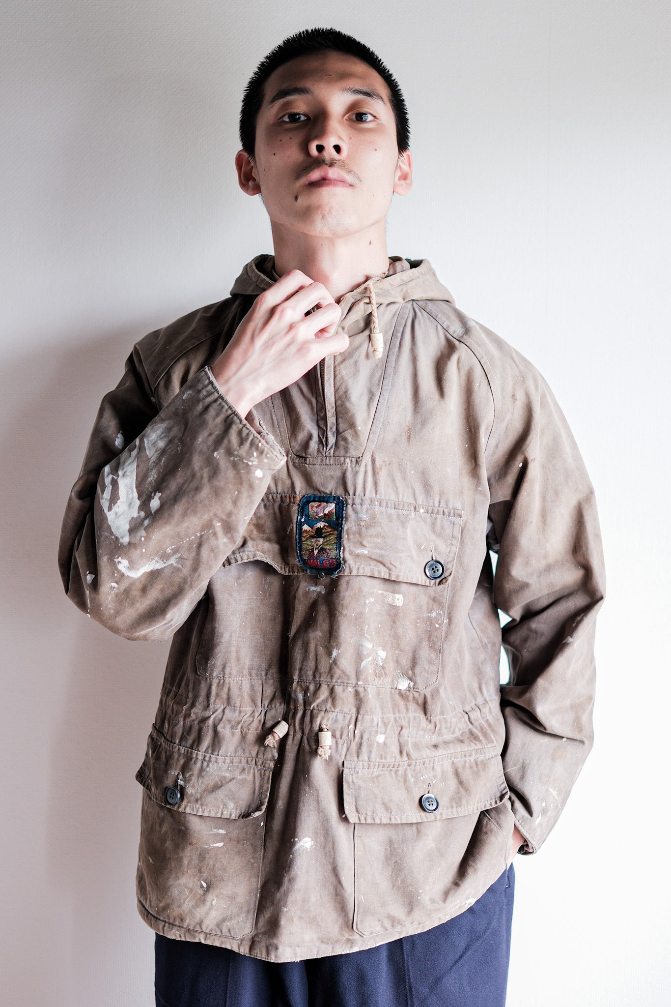 ［~50's］Vintage Belstaff Cotton Smock "Dalesman" "Crazy Paint"
