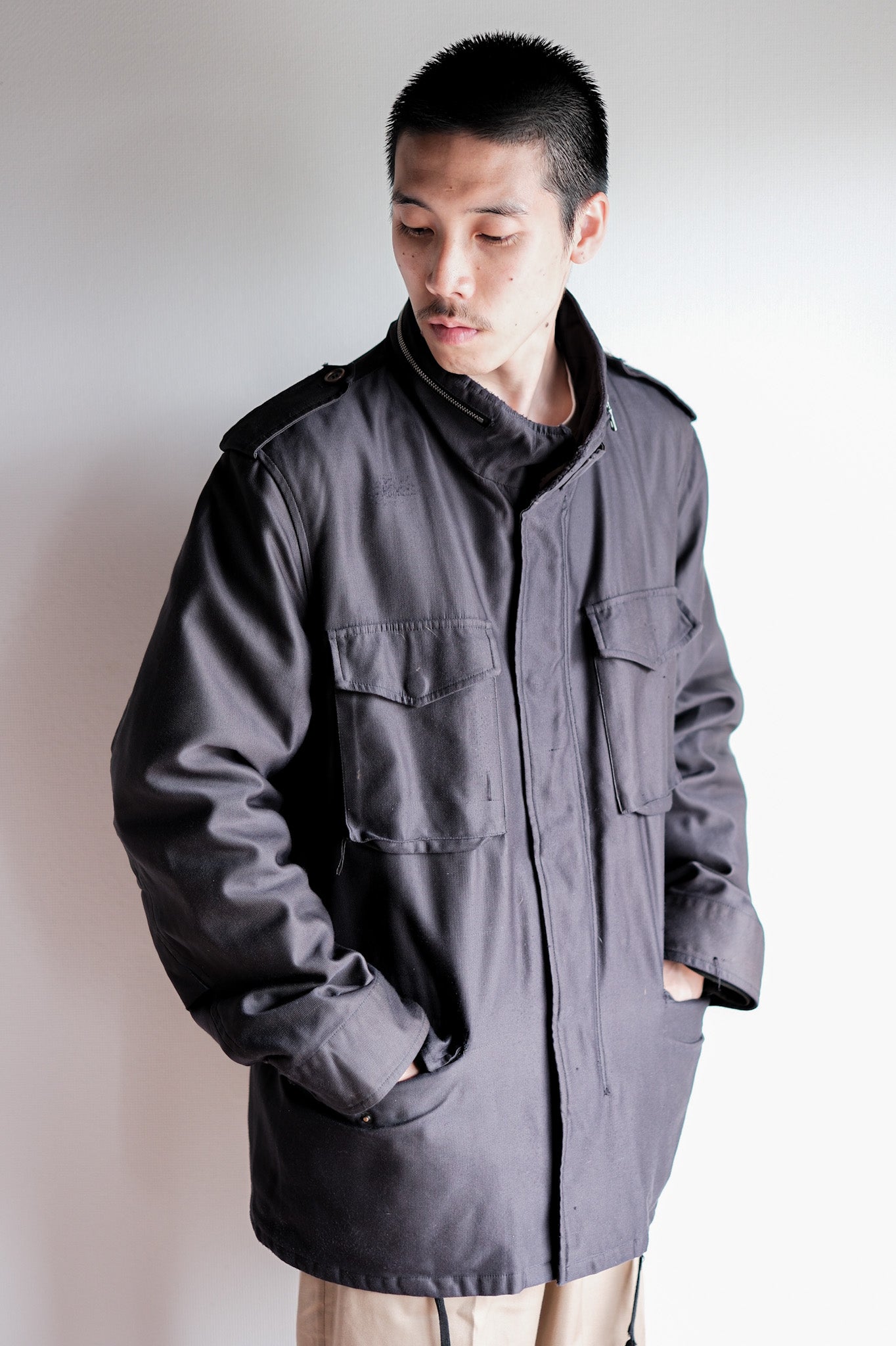 【~00’s】Old DRIES VAN NOTEN M-65 Type Jacket With Liner