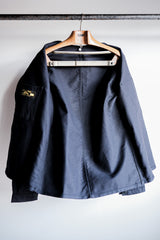 [~ 60's] แจ็คเก็ตตัวตุ่นสีดำวินเทจฝรั่งเศสขนาด 50 "Le Mont Stockel" "Dead Stock"