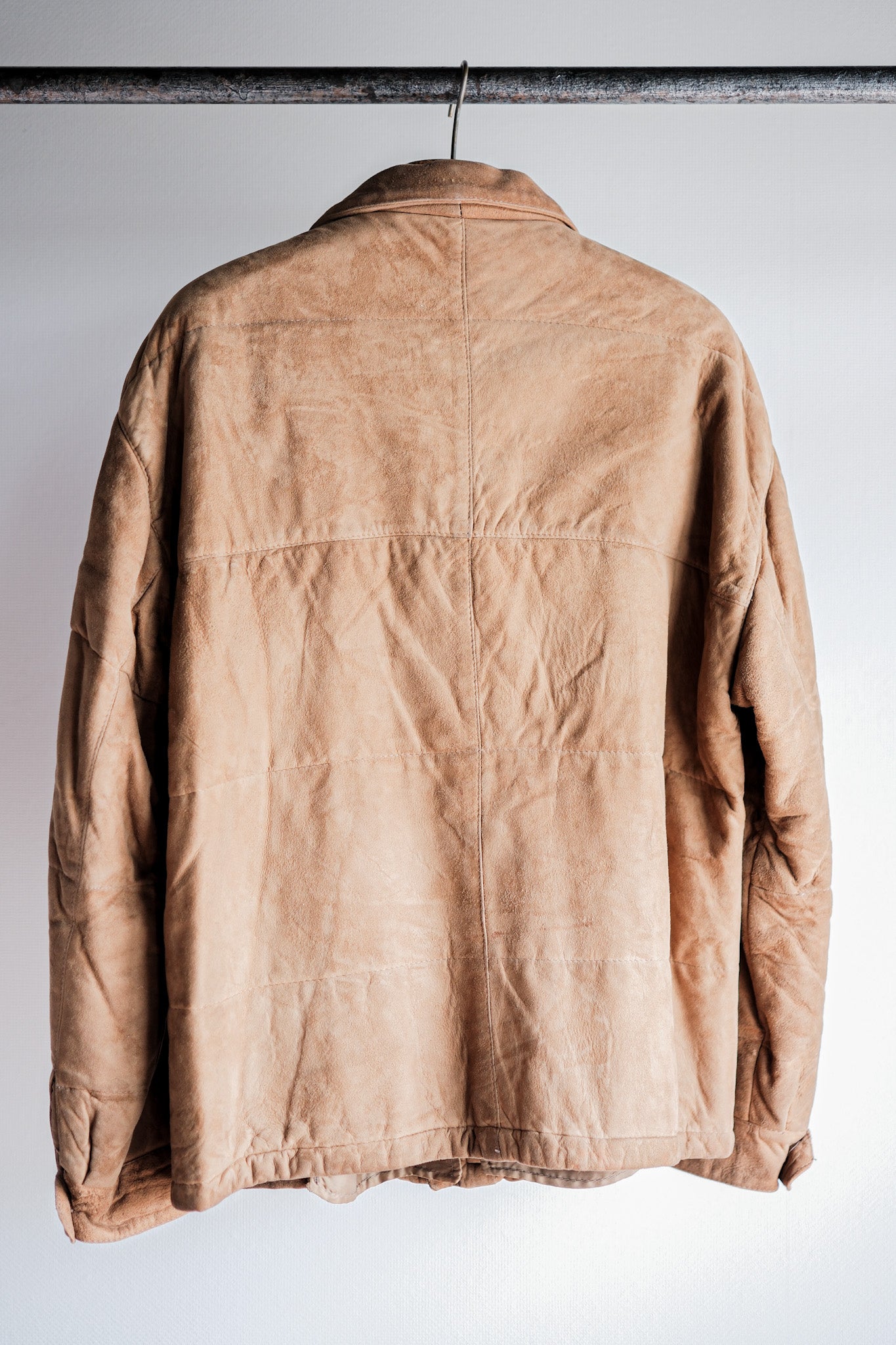 ［~80's］Old GIORGIO ARMANI Suede Leather Jacket