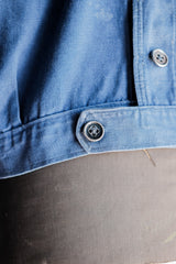 [~ 40's] แจ็คเก็ตนักปั่นจักรยาน Twill Cotton Vintage French