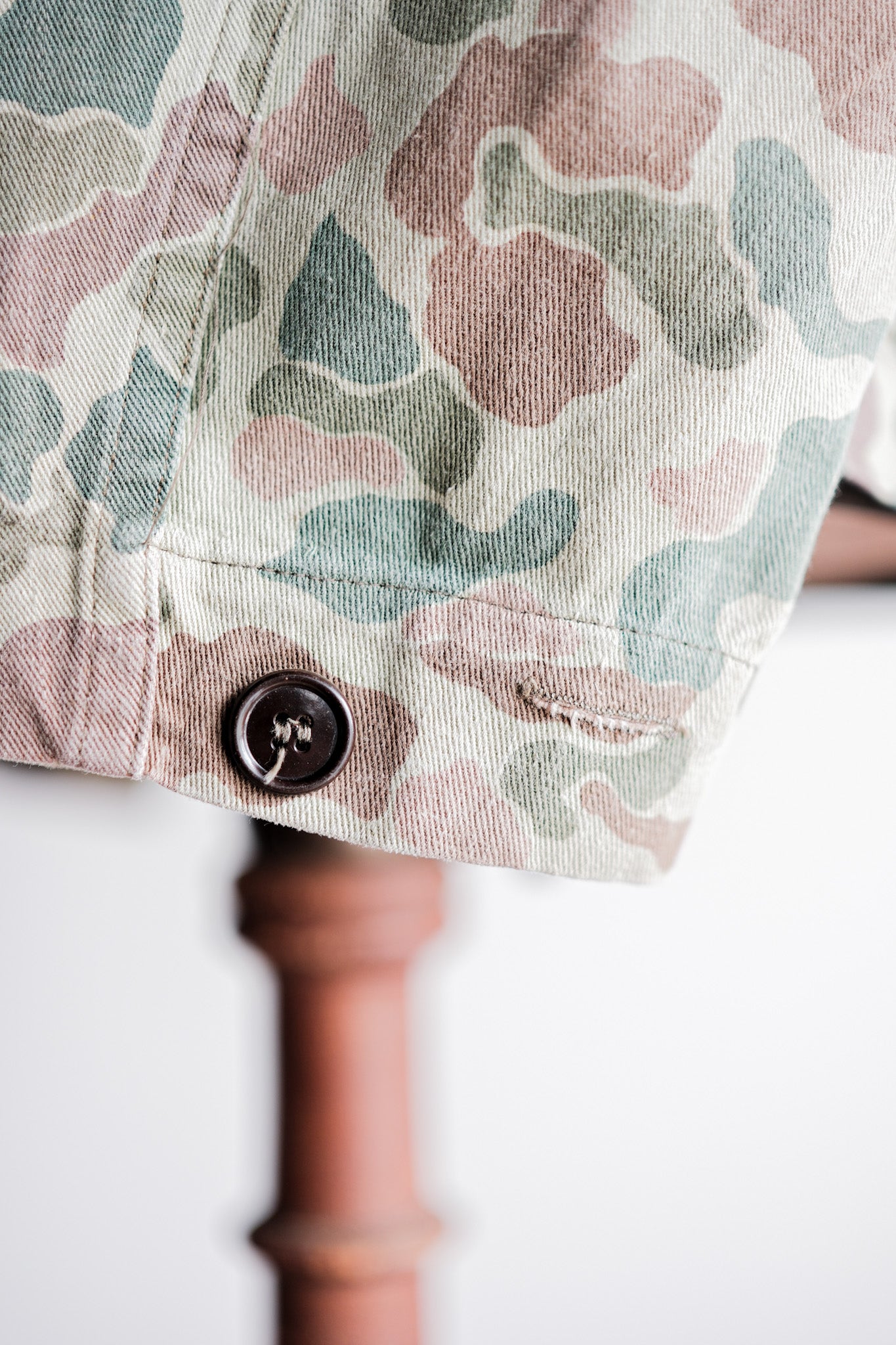 ［~50's］Dutch Army Frogskin Camouflage Field Jacket Size.46