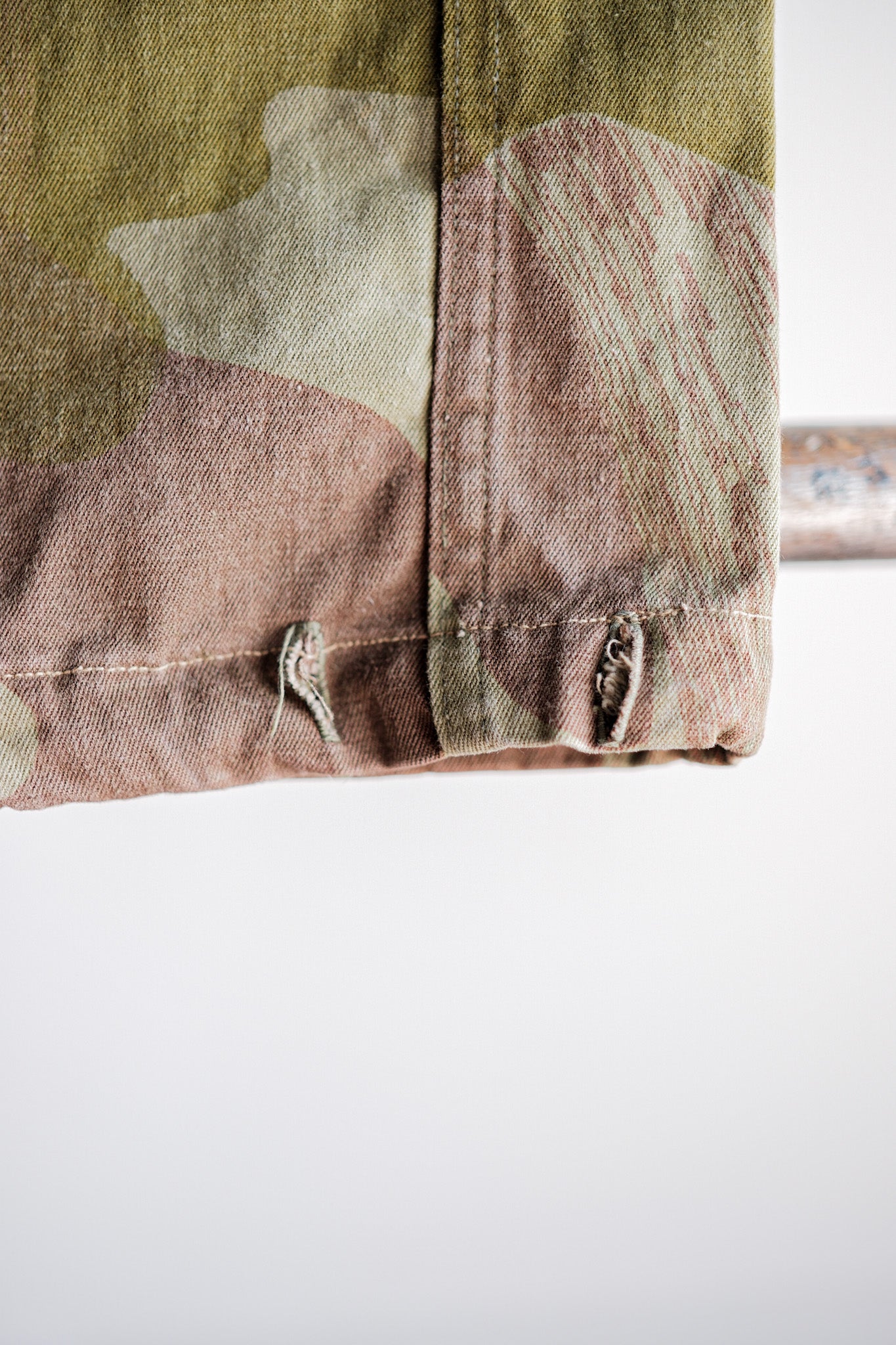 ［~50's］Belgium Army Brushstroke Camouflage Airborne Pants Size.6 "Remake" "Early Type"
