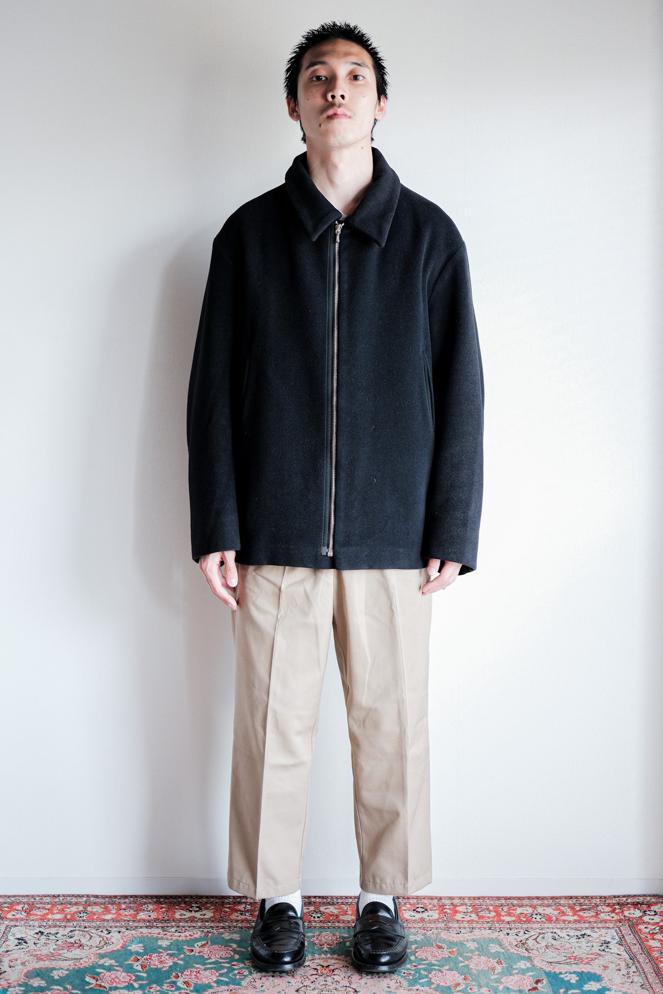 [~ 90's] Old Jil Sander Wool Blouson Size.38