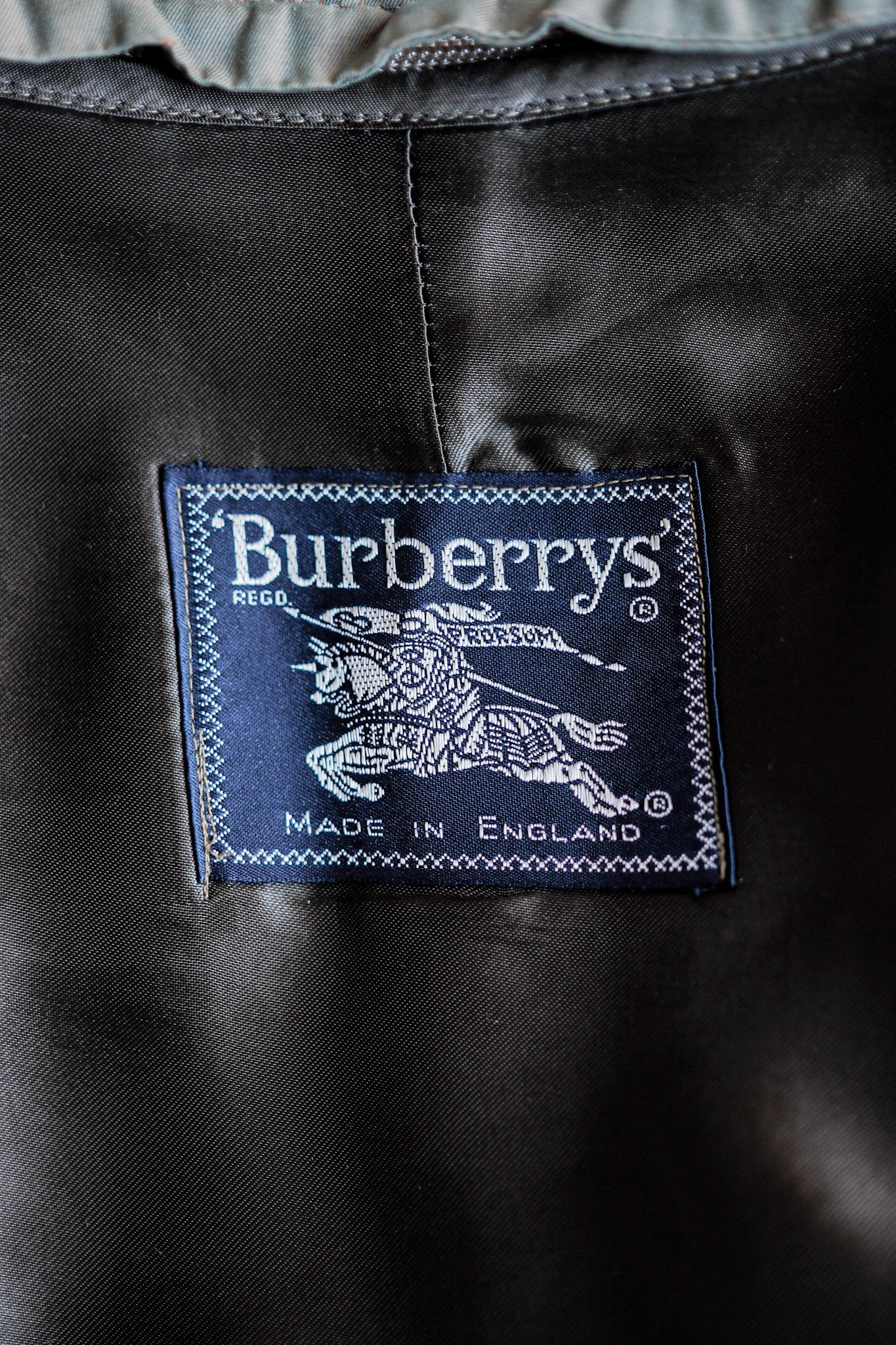 70's】Vintage Burberrys Single Raglan Rider Coat C100 With Liner Size