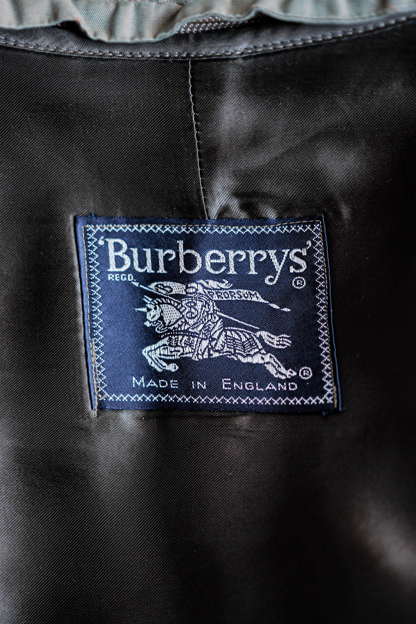 ［~70's］Vintage Burberrys Single Raglan Rider Coat C100 With Liner Size.52RL "TAMAMUSHI"