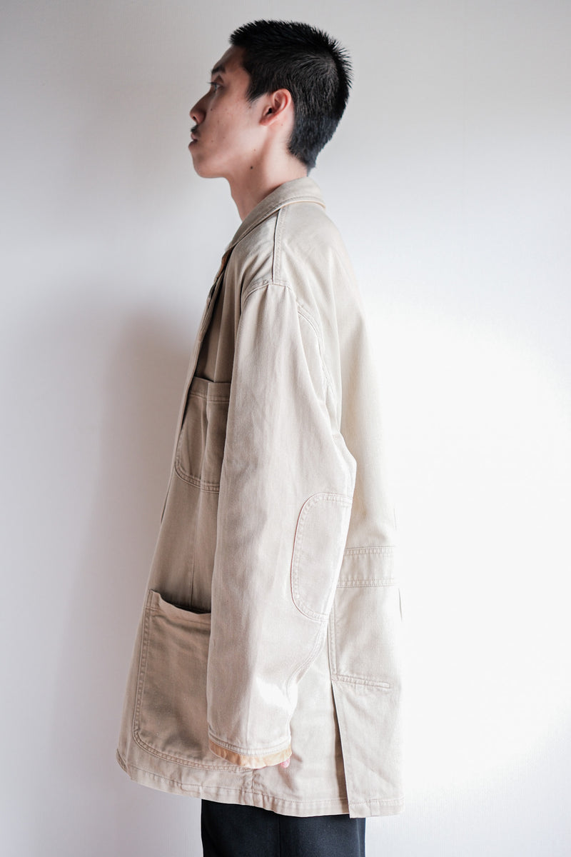 [~90's]Willis&Geiger Cotton Safari Jacket With Chin Strap ไซส์L