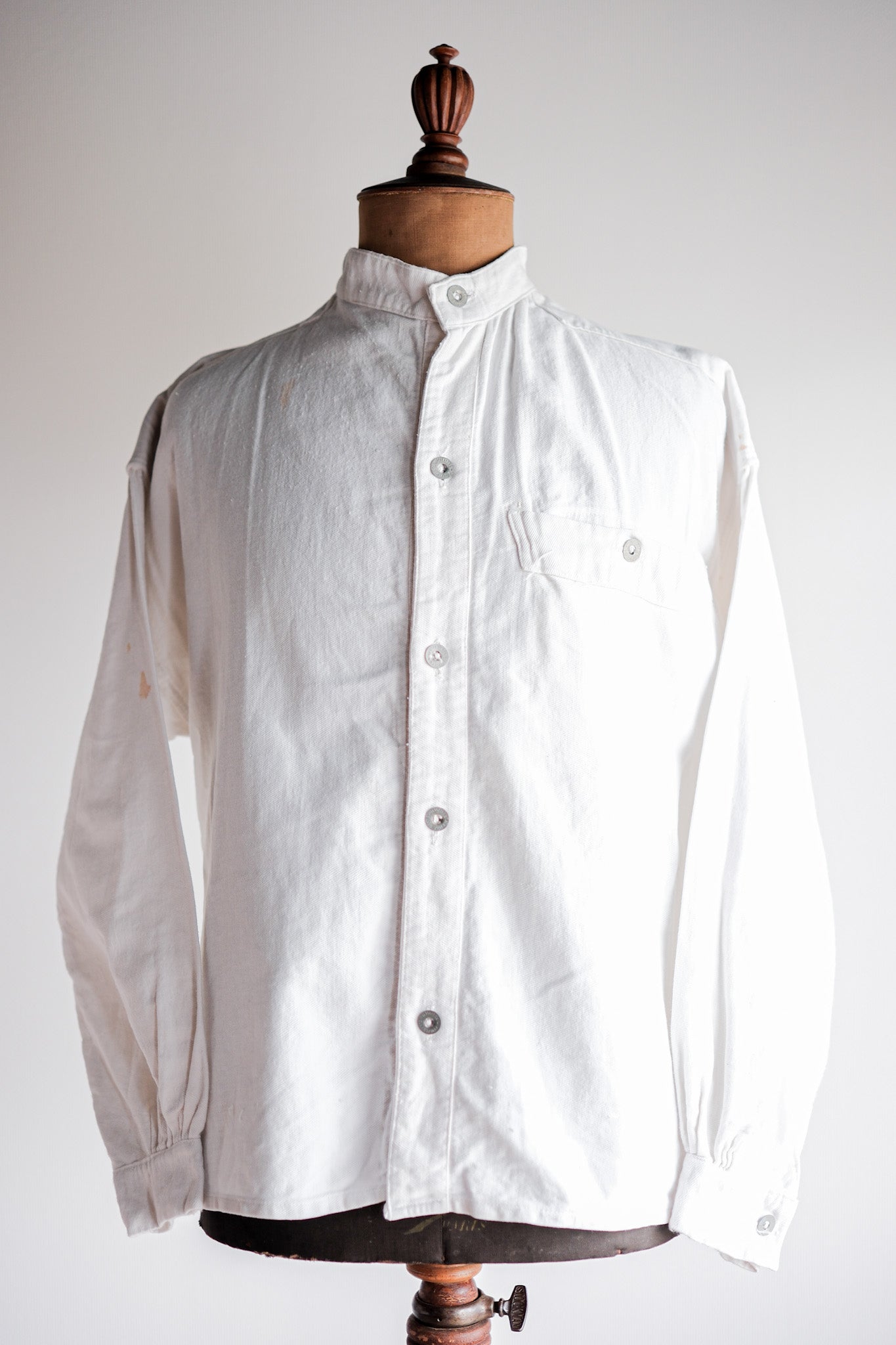 ［~30's］French Army Cotton Twill Bourgeron Jacket