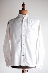 [~30's] เสื้อแจ็คเก็ต French Army Cotton Twill Burgeron