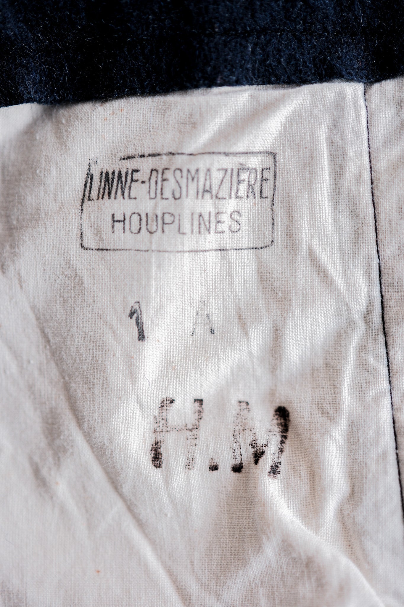 ［~40's］French Army SSA Hospital Wool Trousers Size.1A