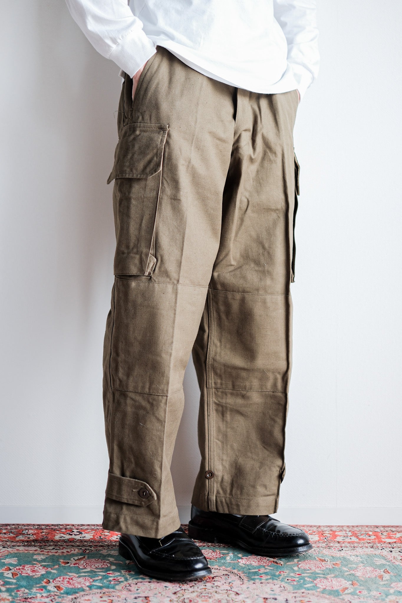 ［~50's］French Army M47 Field Trousers Size.13 "Dead Stock"