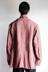 [~40's] เสื้อแจ็คเก็ตลินิน Drillich HBT ของกองทัพเยอรมัน "สีผิดปกติ"